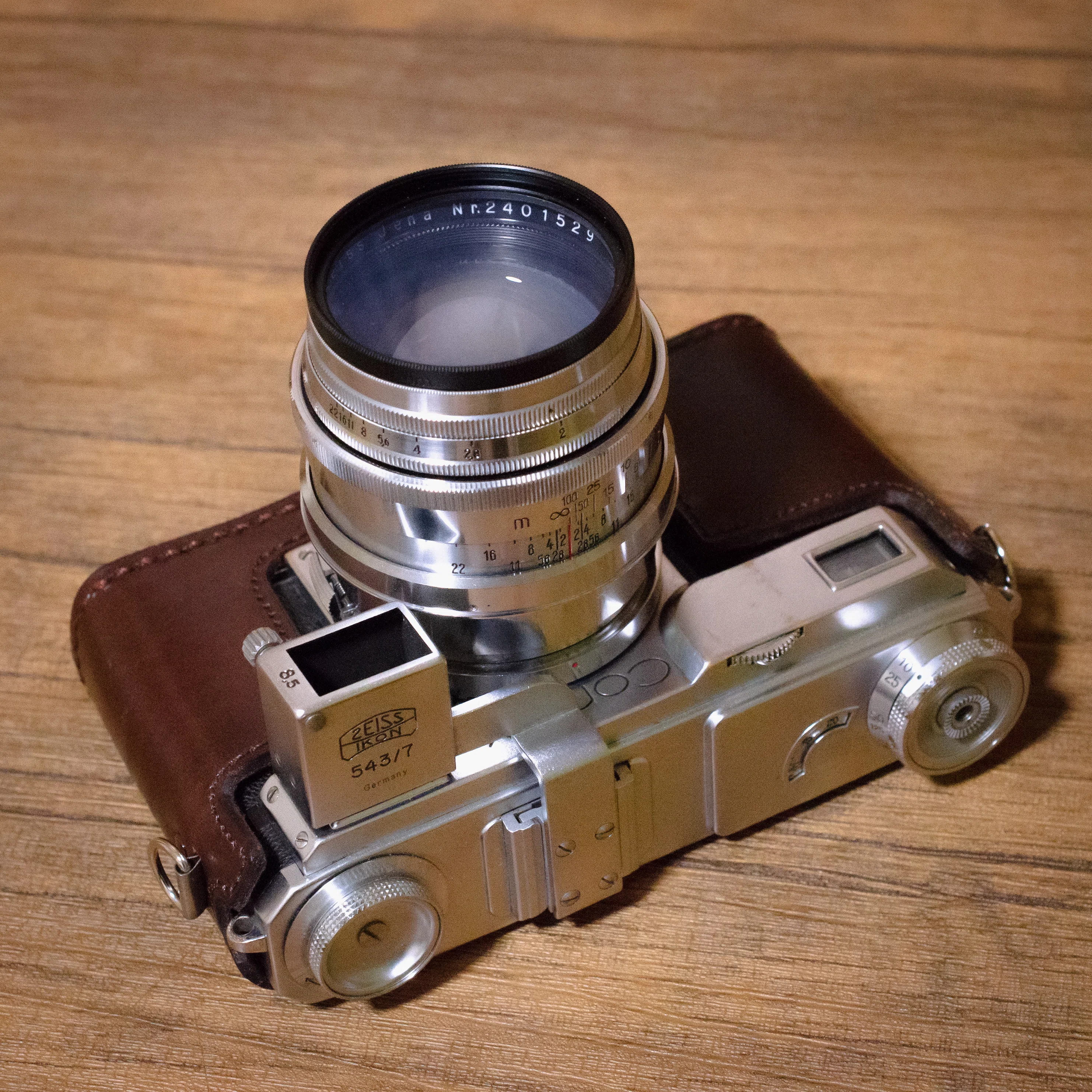 ContaxⅠとの宿縁。『Carl Zeiss Jena Sonnar 8.5cm f2』｜masato