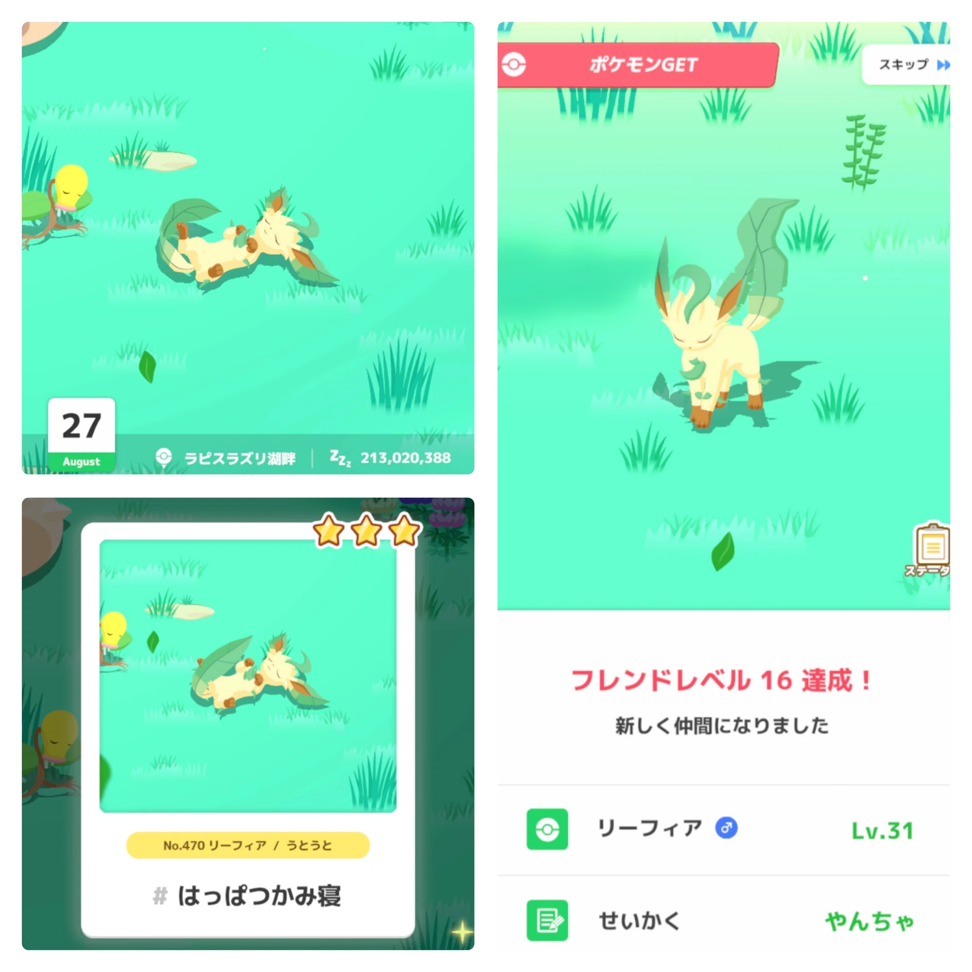 ポケスリ】リーフィアのフレンドメダル獲得のための作戦会議 #05 (秘境