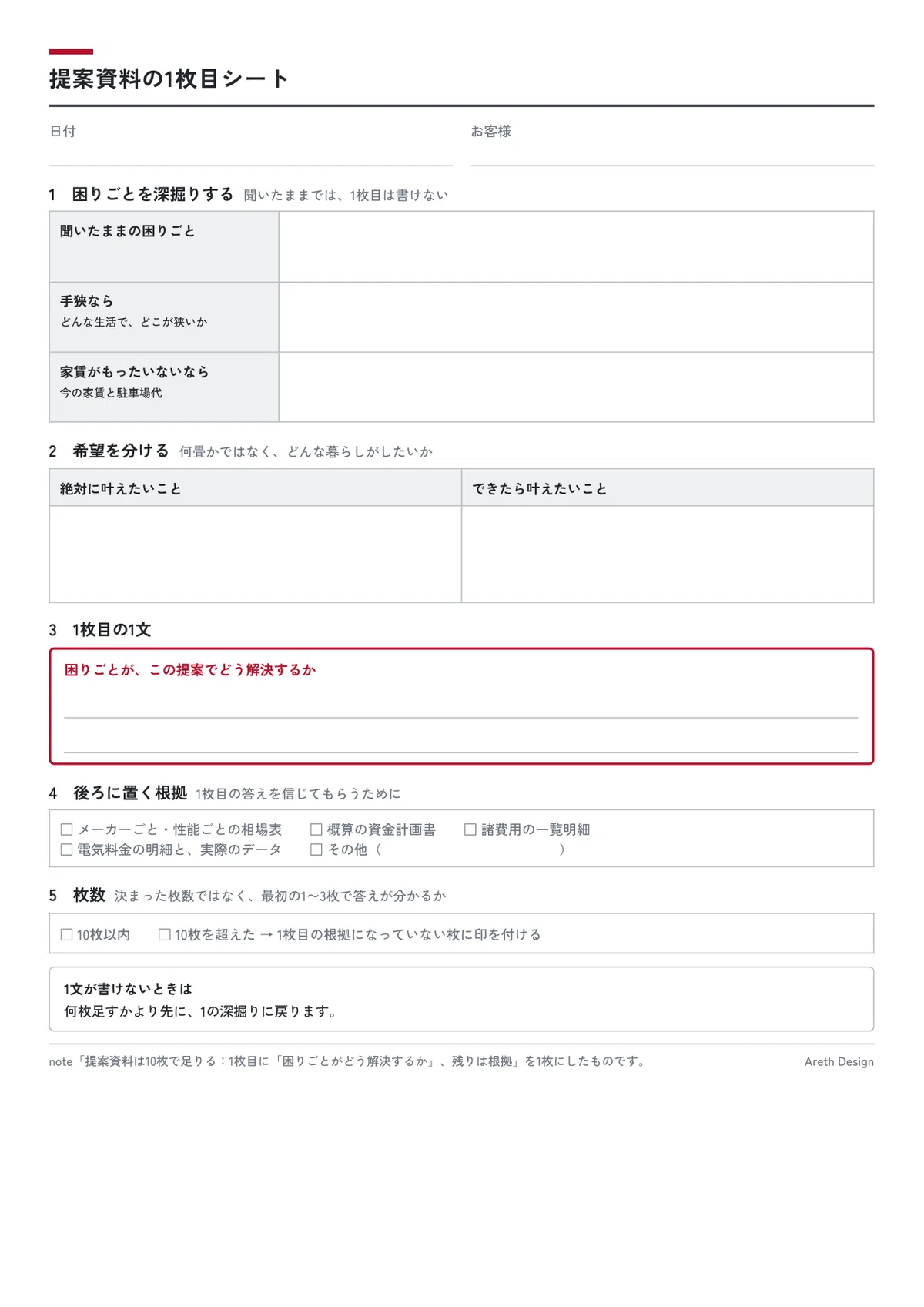 10 Pages Are Enough for a Proposal: The First Page Should Show 'How the ...