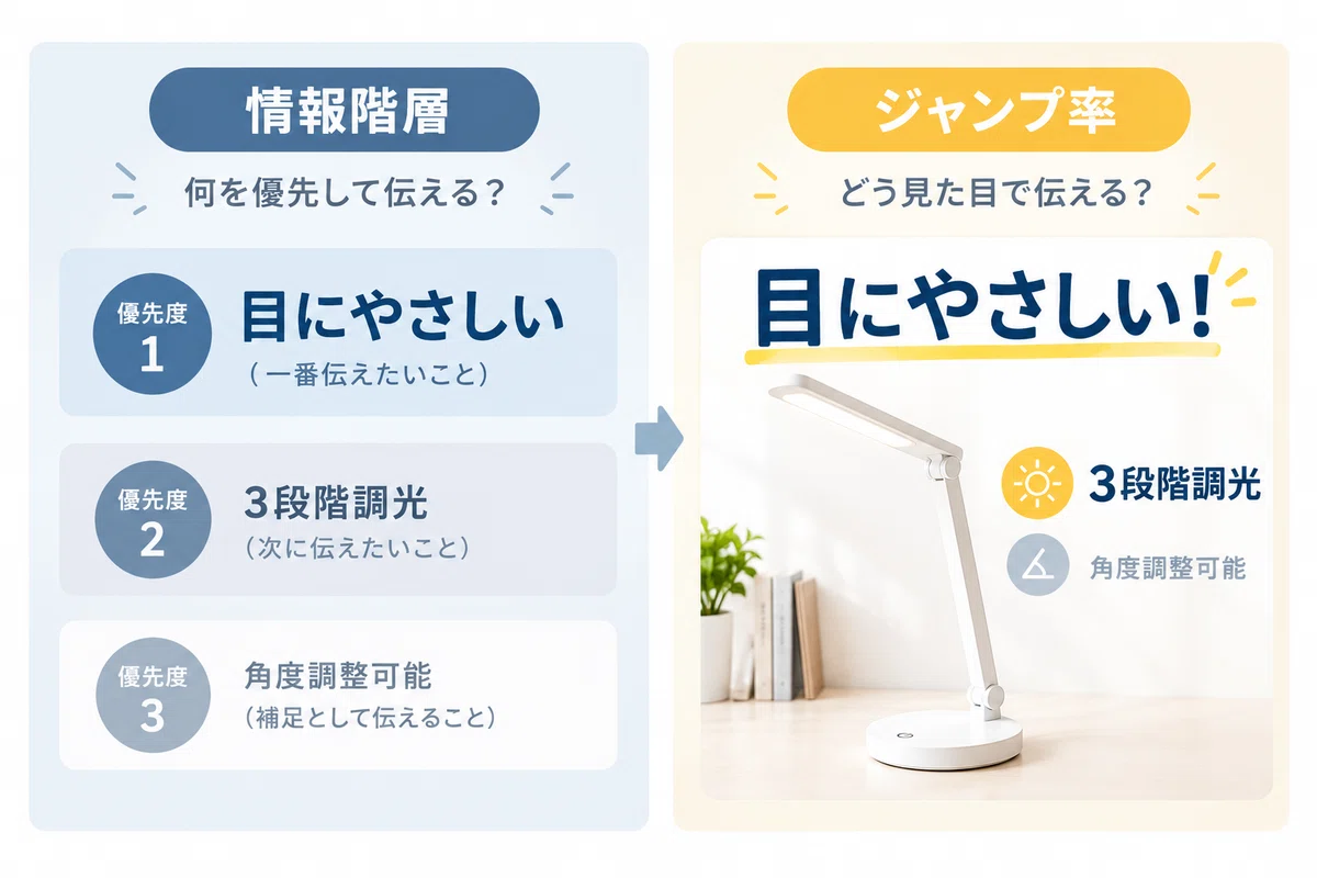 Product Notes Examples Basics of EC Product Image Design 5: What is Jump Rate? Communicating ...