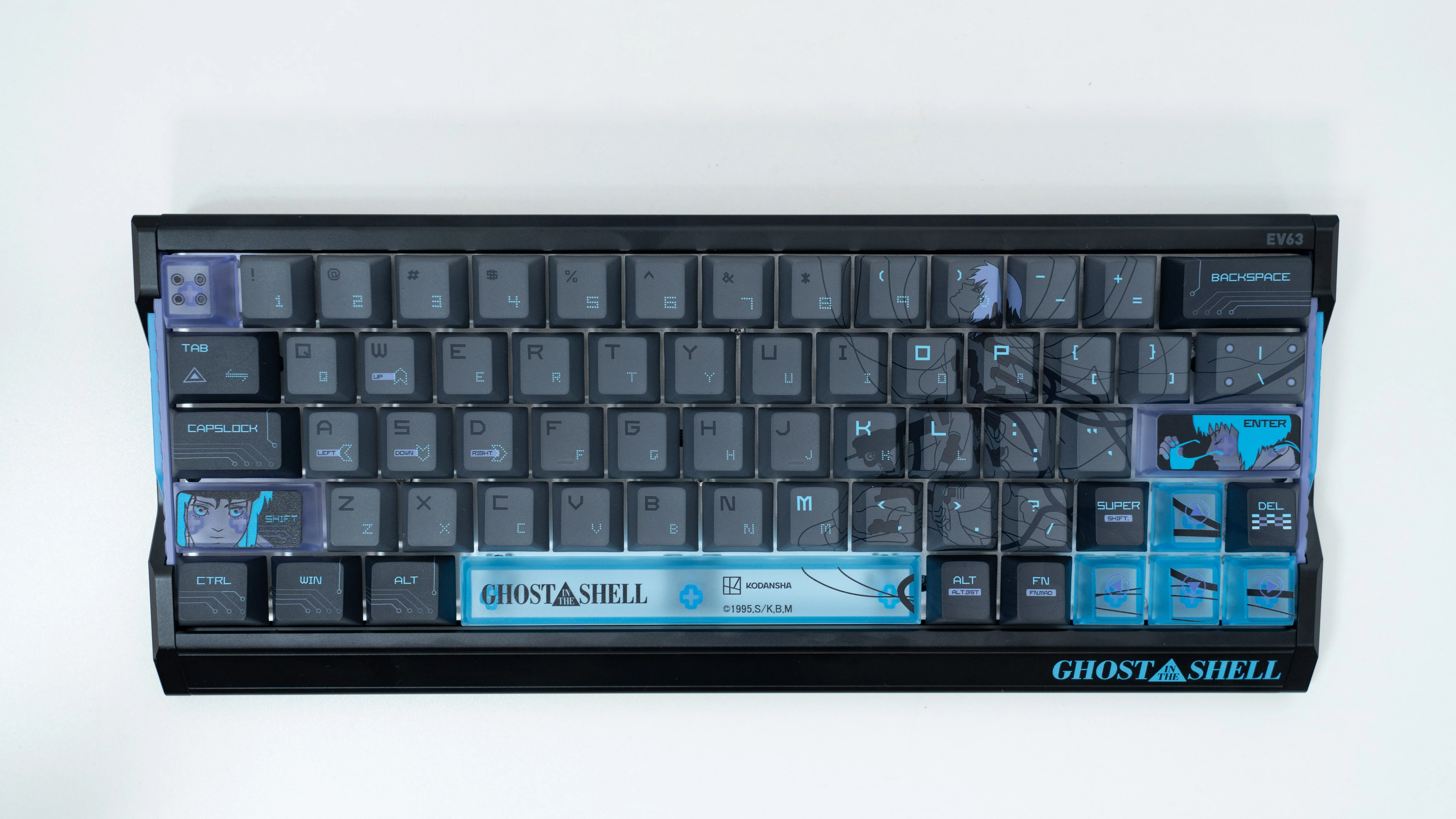 IQUNIX EV63 Ghost in the Shell Editionレビュー｜攻殻機動隊の