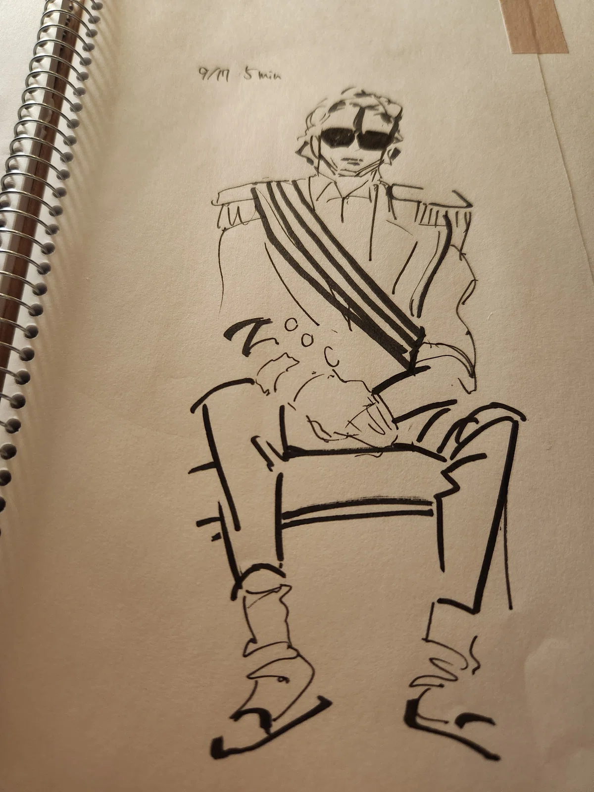 [Days 27 & 28] Michael Jackson - 5-minute & 10-minute drawings -｜シオバナマ ...