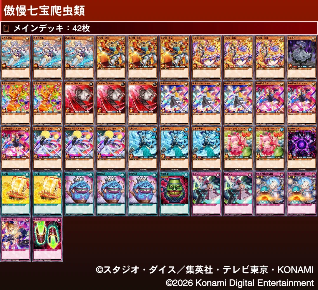 コレクター必見！遊戯王ラッシュデュエルまとめ売り　66枚（バラ売り不可） 遊戯王ラッシュデュエル】えぇ！？3枚も使っていいんですか！？【七宝