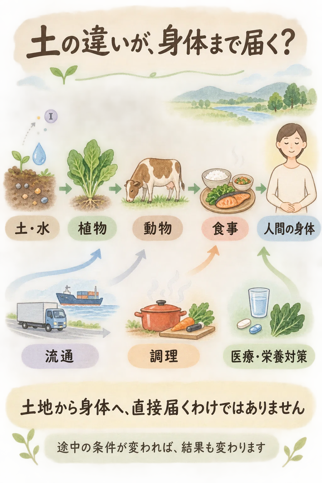 [Human History of Thread and Salt, Episode 13] Can Land Cause Disease?｜サンタ郎