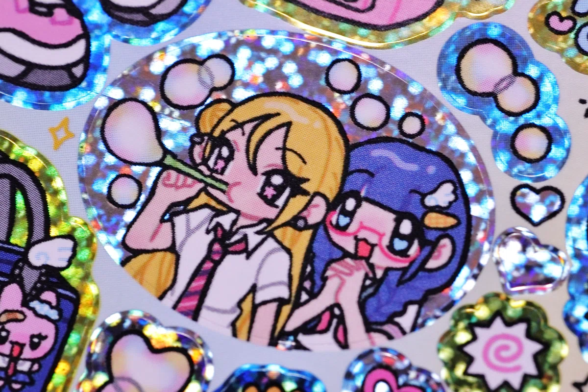 The sticker series you can buy at Seria is just too cute!｜ナルコスカル