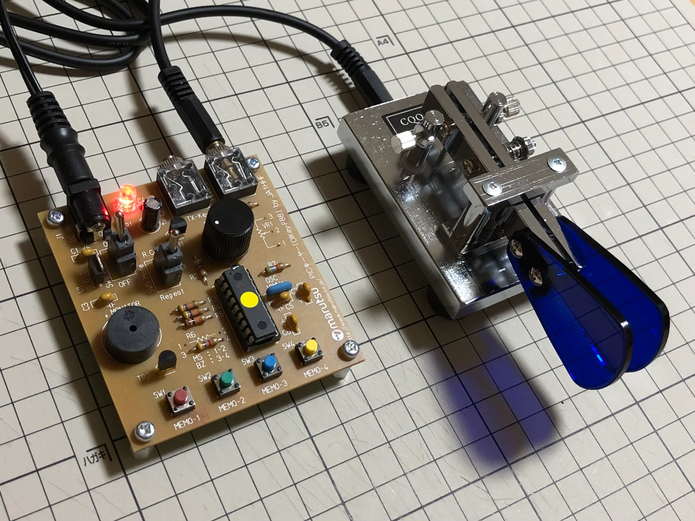 CW (Morse Code) Learning & Practice Machine Construction Record [Part 1 ...