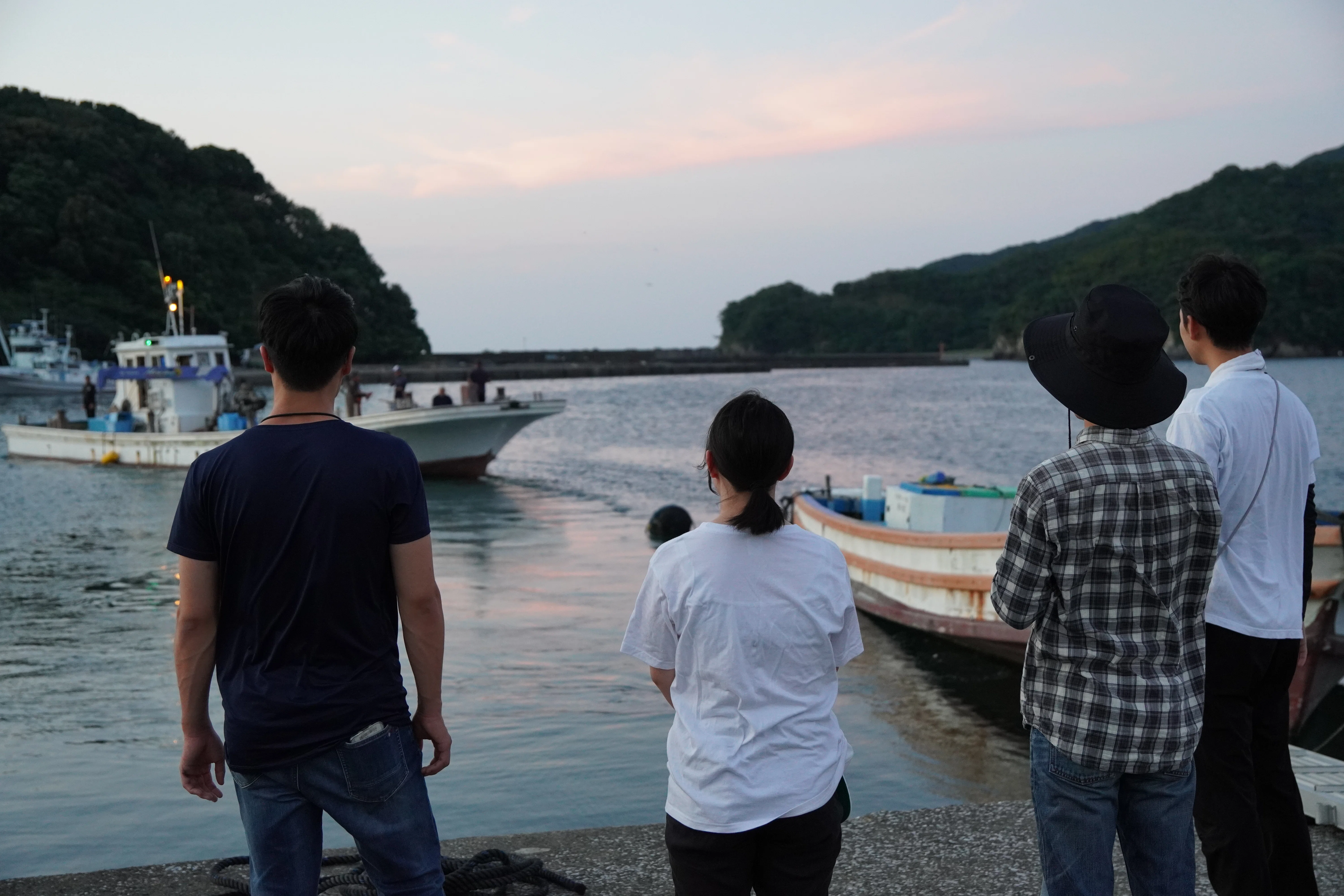 核入れに夢中になったら、時間を忘れていた【南伊勢漁師塾イベント