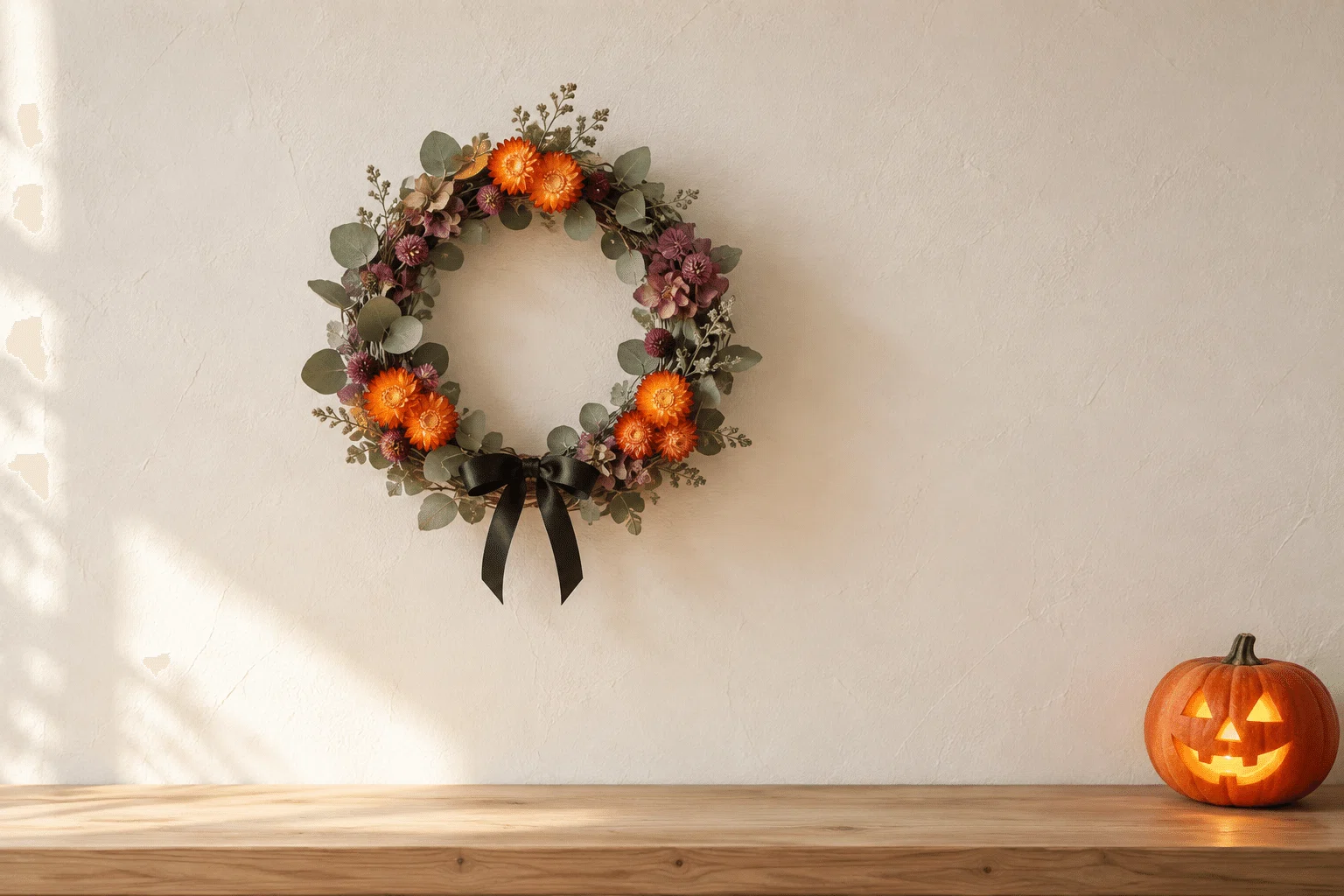 ハロウィンリース〜飾りを替えるだけでクリスマスまで〜｜Antique