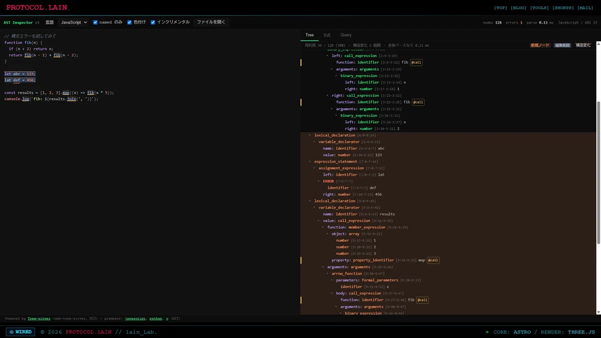 AST Inspector v1.0 — Releasing a tool to inspect source code syntax ...
