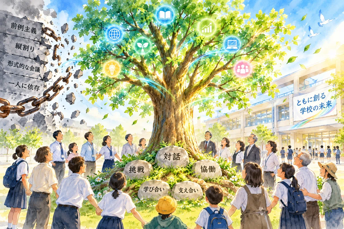 [Chapter 5] Making Reform a "Culture"—Toward a School That Evolves Even ...