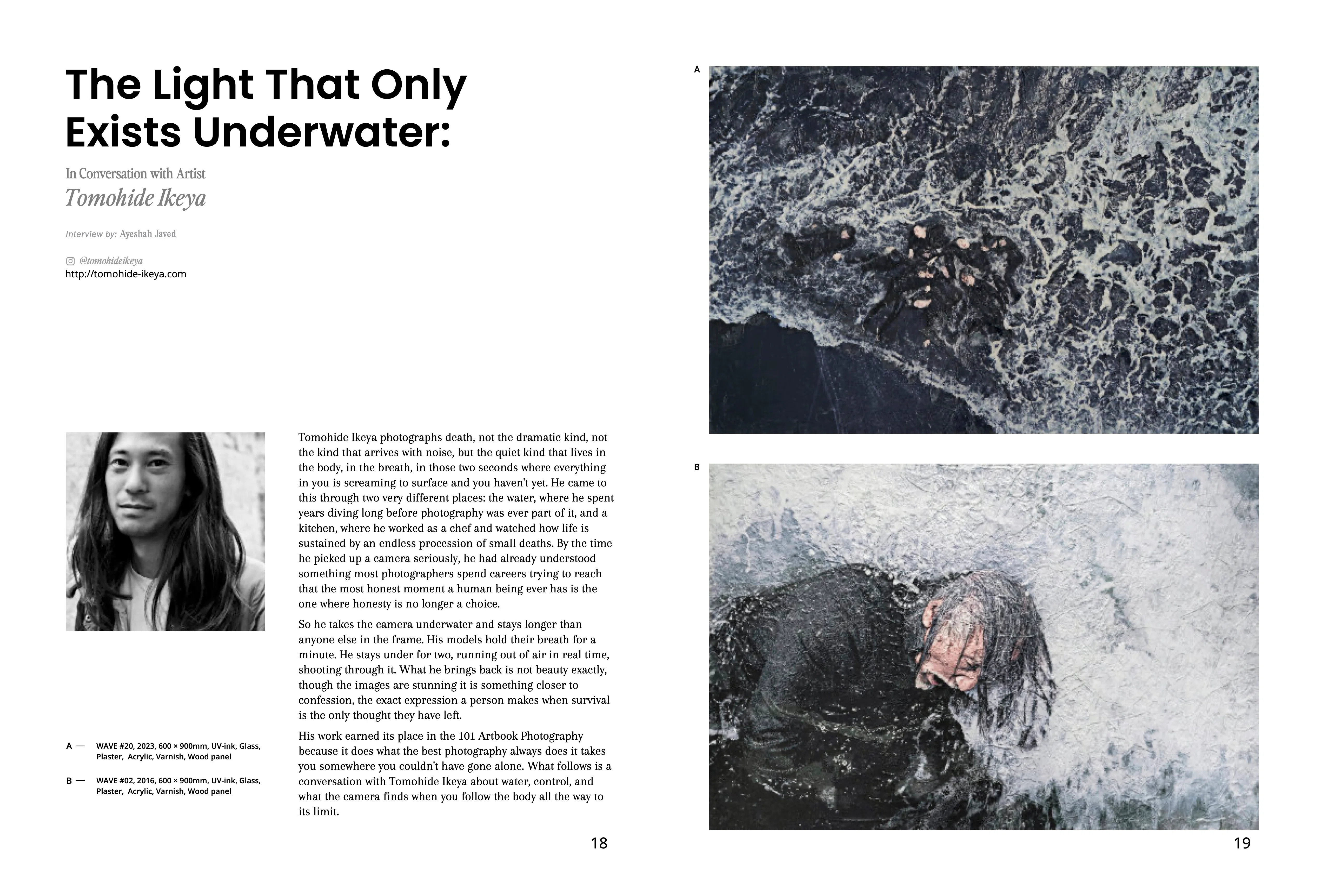 Light That Exists Only Underwater—｜Tomohide Ikeya - 池谷友秀