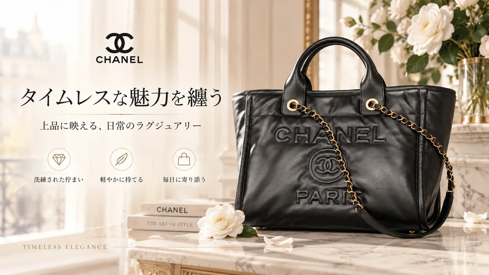 CHANEL トートバッグの魅力｜ブラックレザーが長く愛される理由