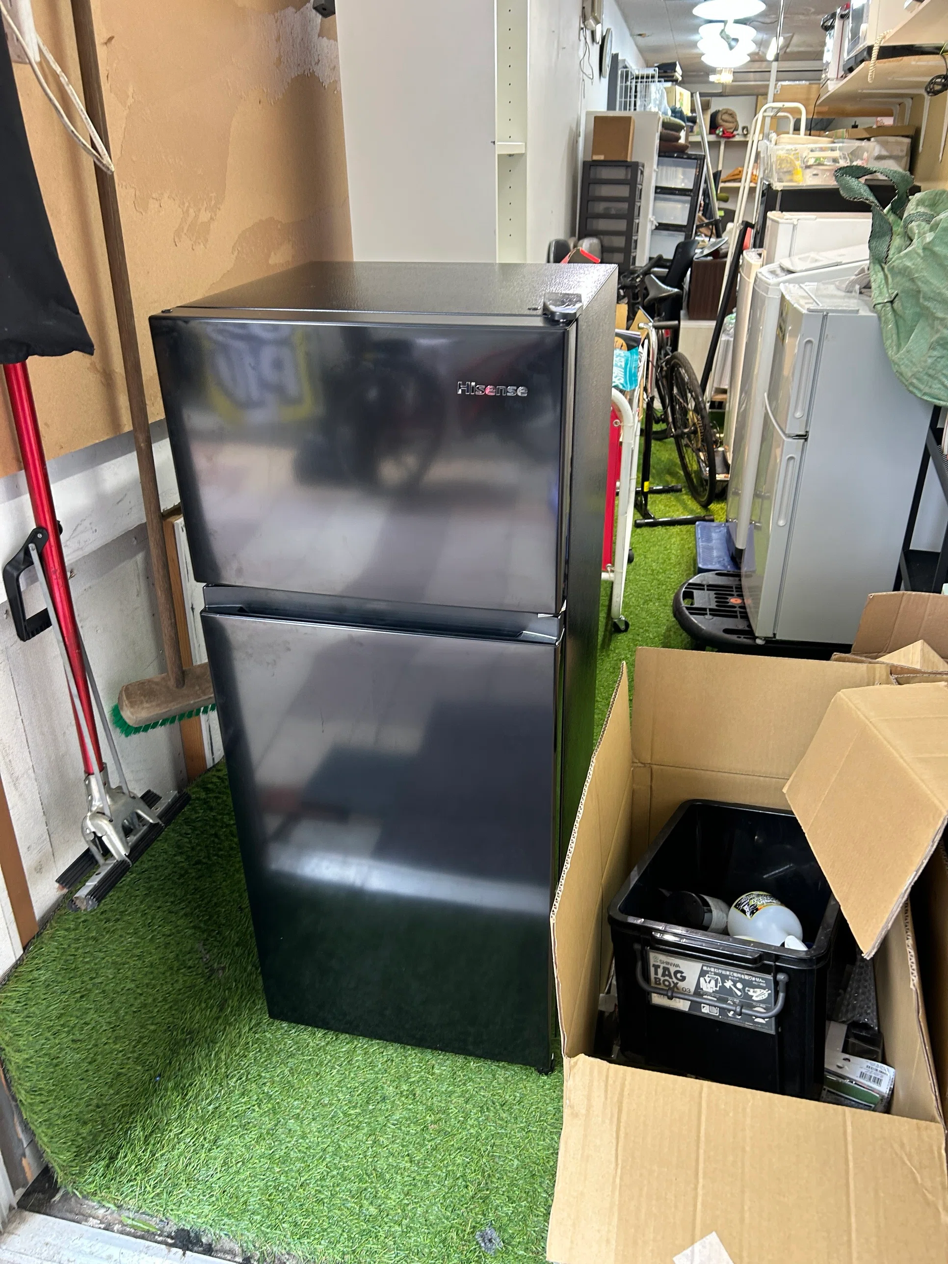 店頭買取】ハイセンスの2ドア冷蔵庫（2026年製）を買取！高年式の家電