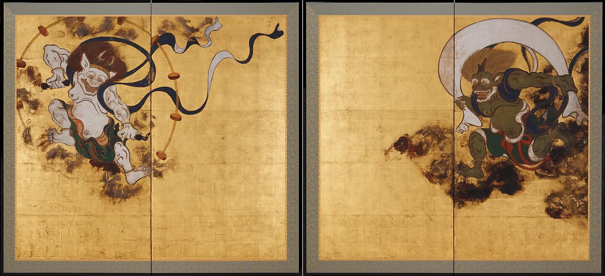 俵屋宗達〈蔦の細道図屏風〉｜日本花卉文化株式会社