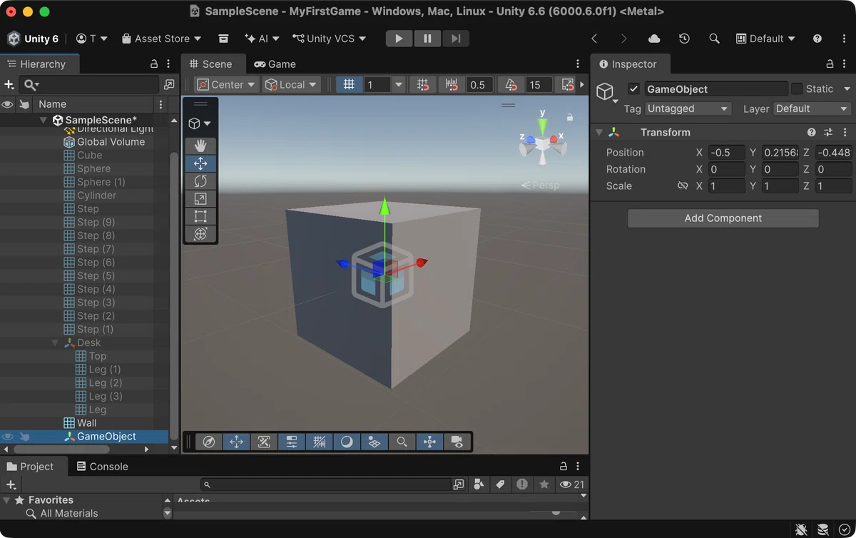 [Unity 기초 제12회] 컴포넌트의 구조: 부품을 붙여 '보이지 않는 벽' 만들기 (소요 시간 10분)｜toriboy