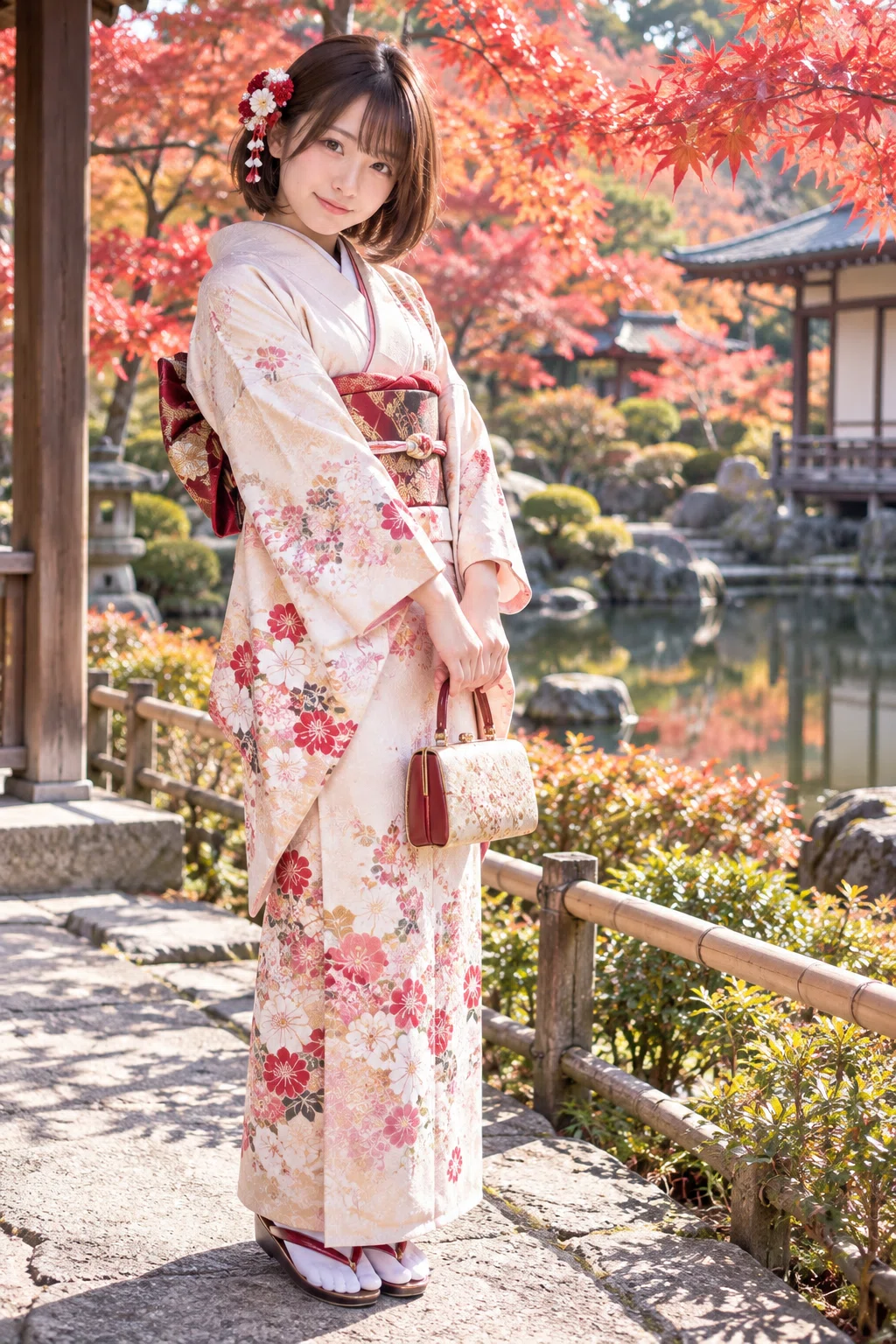 🍁Autumn Leaves and a Little Autumn Stroll｜清香(さやか)