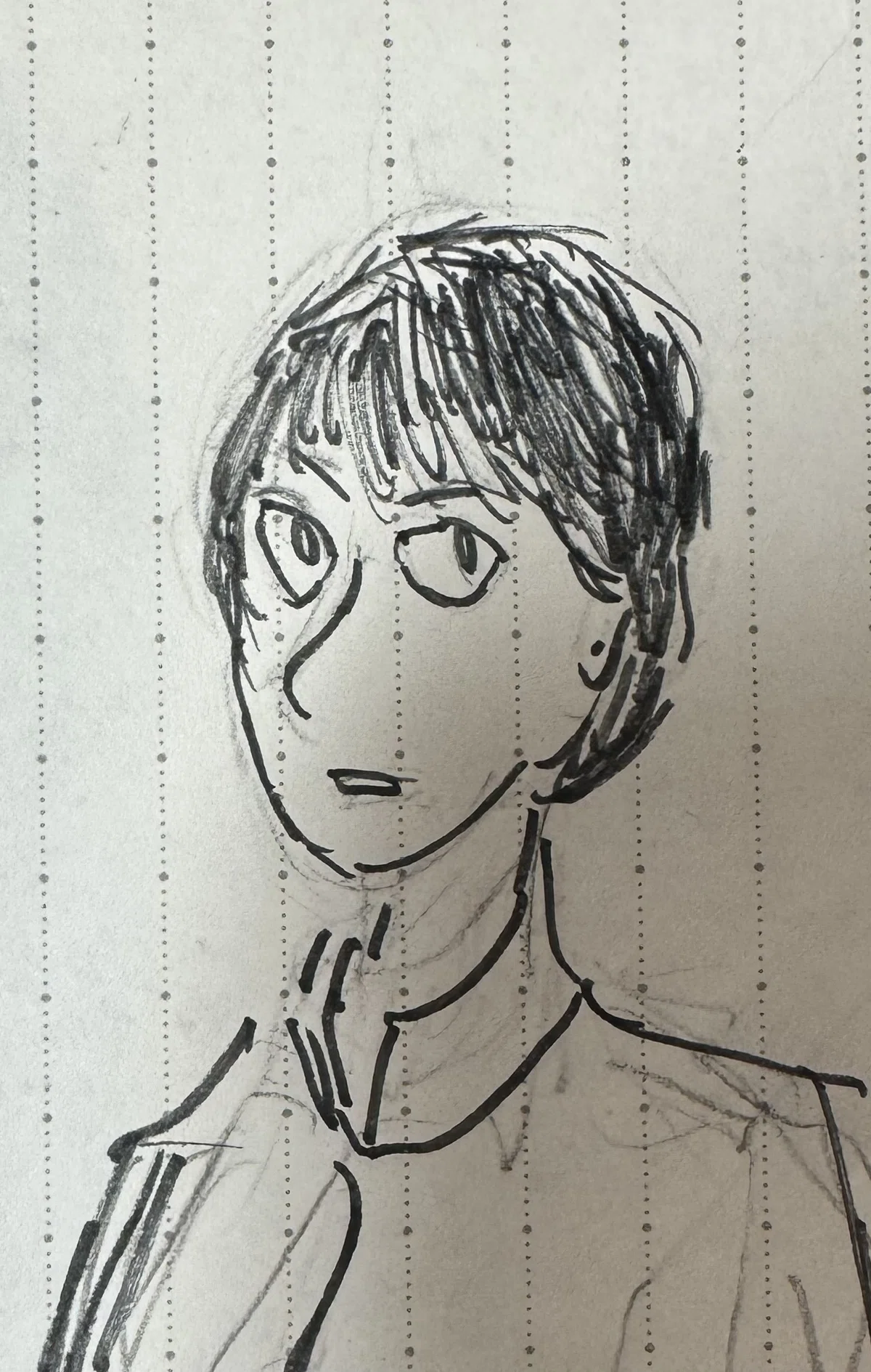 AI Finishing of Hand-Drawn Rough Sketches｜K_Kameno