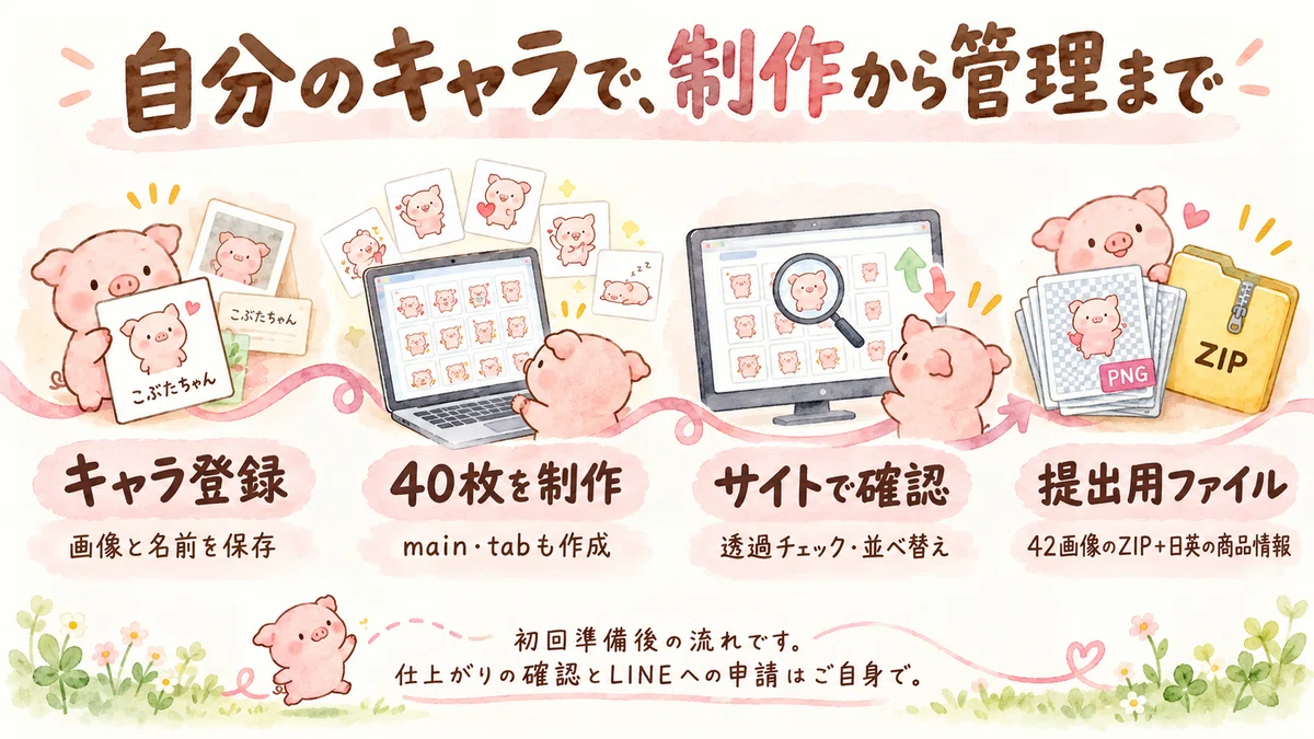 Turn Your Character into LINE Stickers! A Complete Toolset for Creating ...