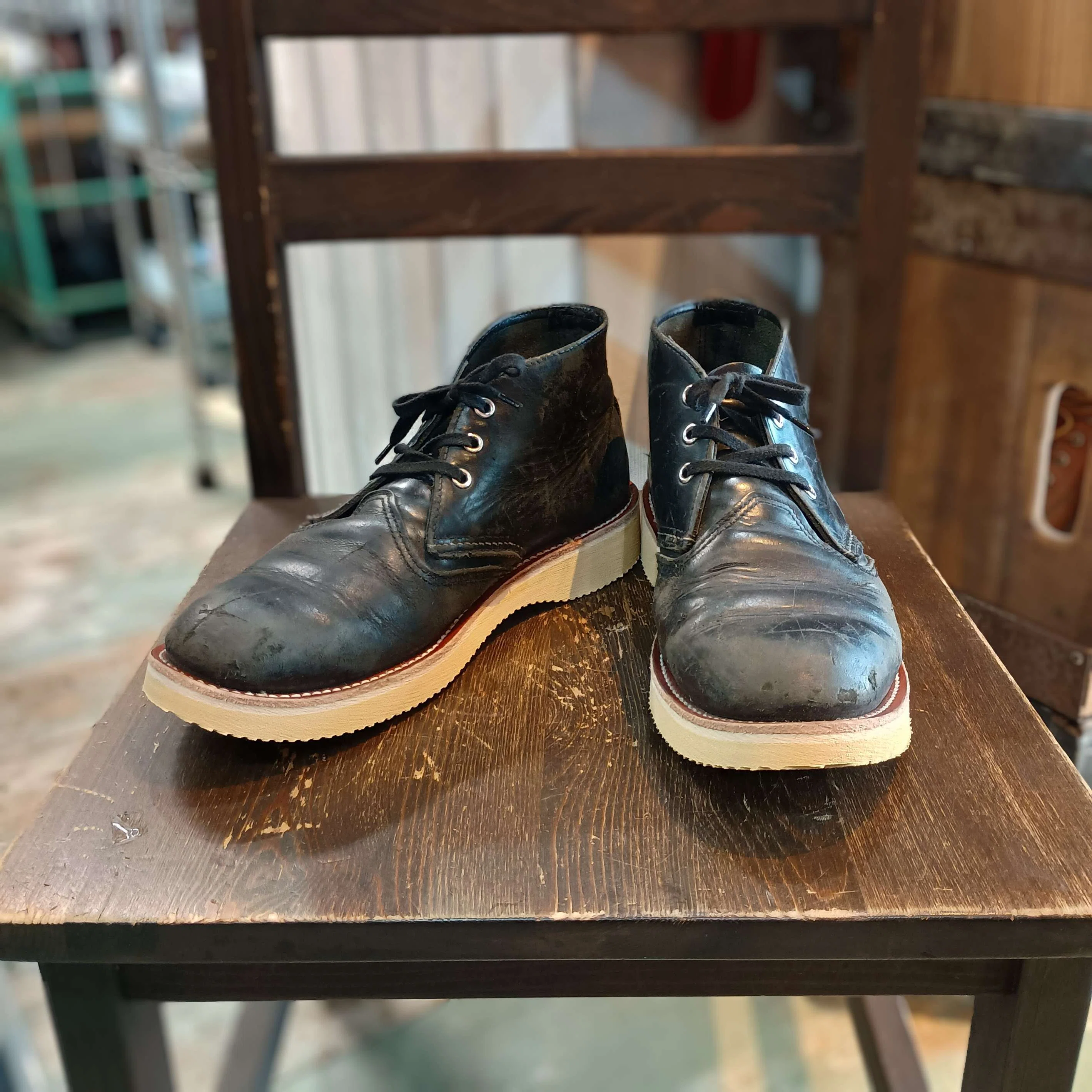 リソール/ソールカスタム】Red Wing#3148 Work Chukka+Dr.Sole Cushion