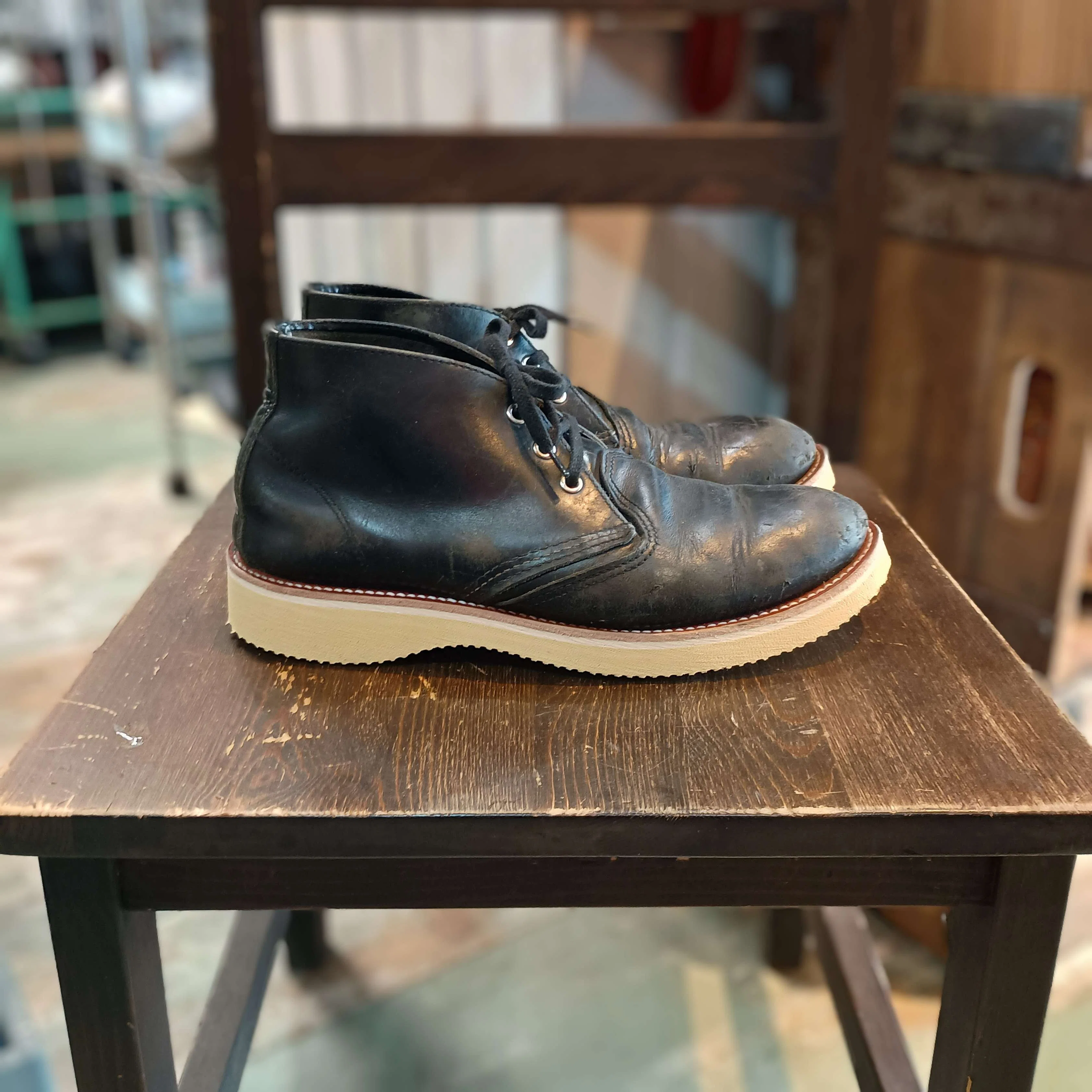リソール/ソールカスタム】Red Wing#3148 Work Chukka+Dr.Sole Cushion