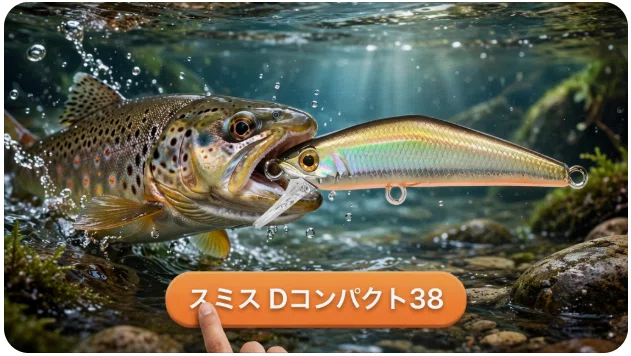 スミスのDコンパクト38のインプレ！平本仁の10年のノウハウが凝縮され