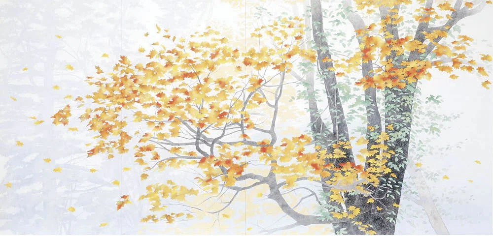 花と樹を見つめる時間と空間の広さについて─黒光茂明展 2013