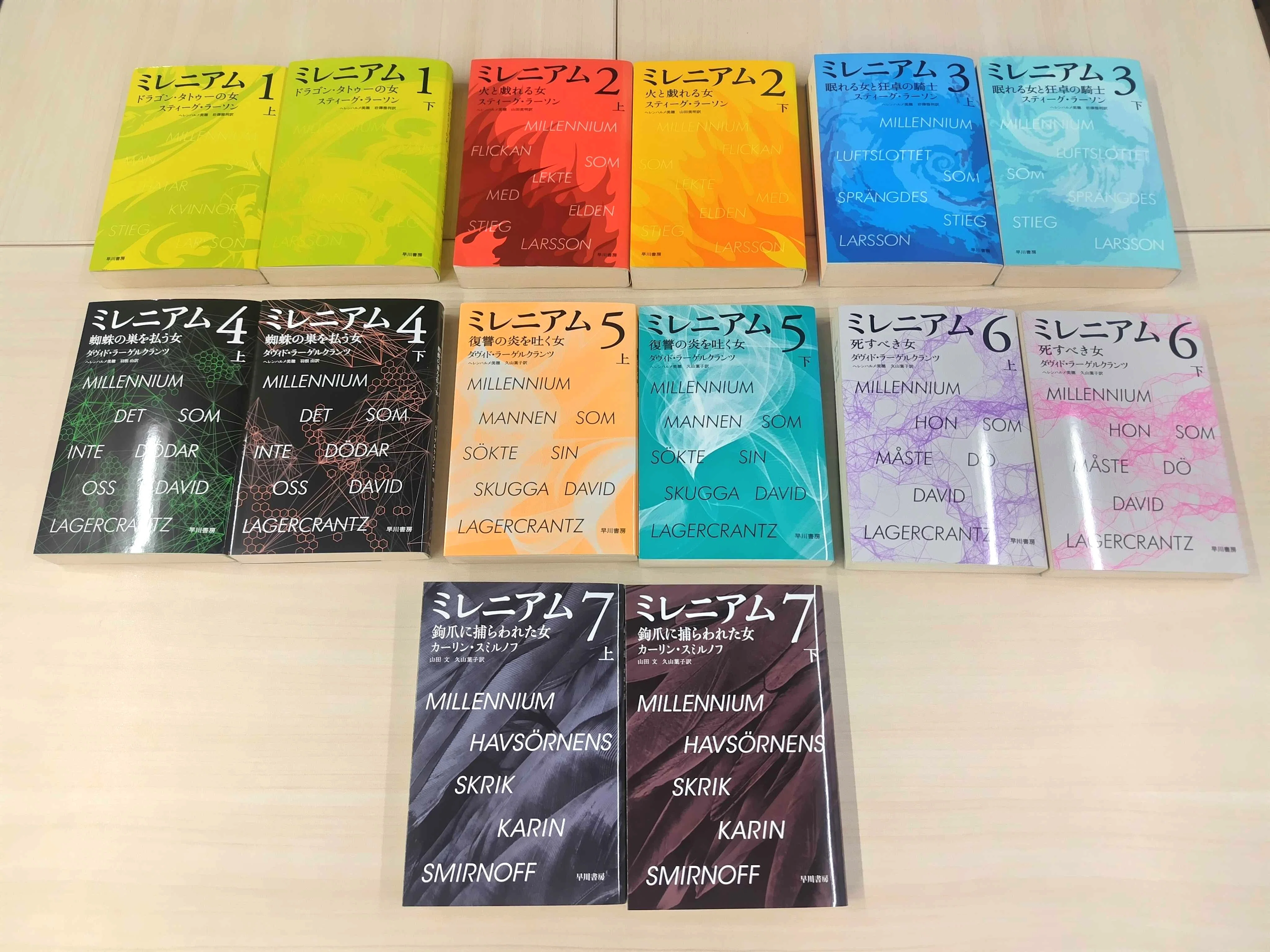 10月7日発売】『ミレニアム7―鉤爪に捕らわれた女―』文庫版が豪華W