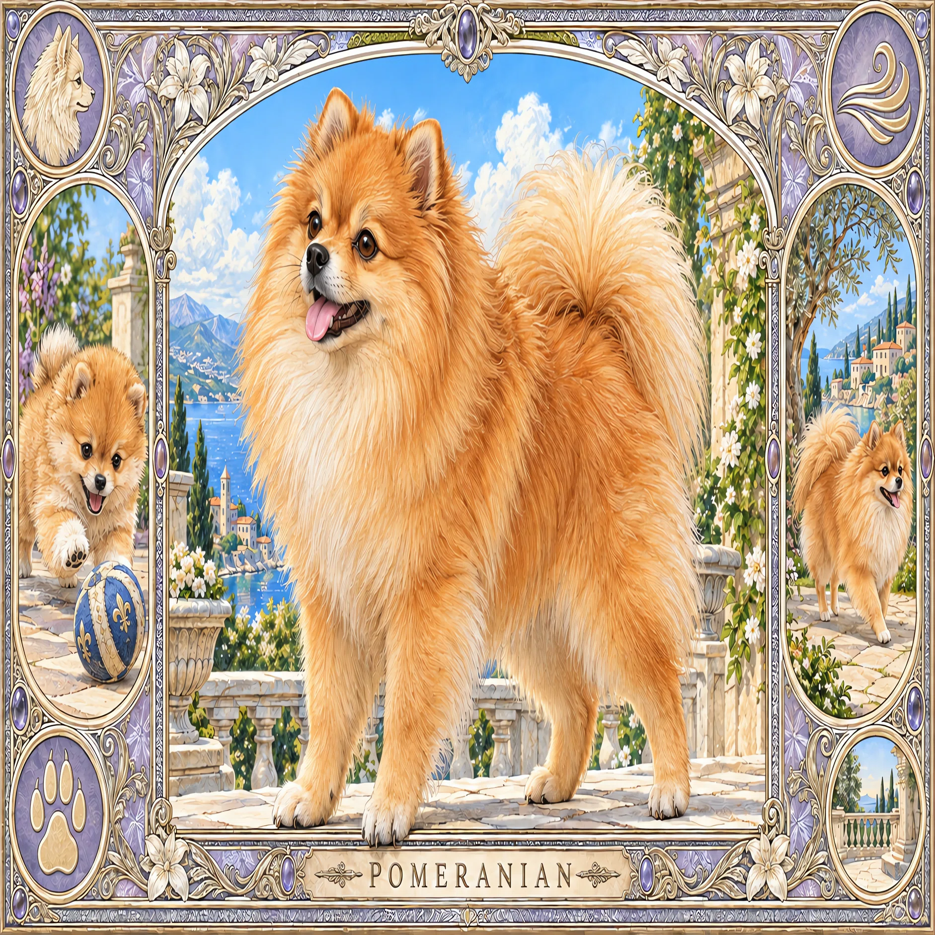 描くイヌ1】 柴犬・トイプードル・ダックスフンド・チワワ
