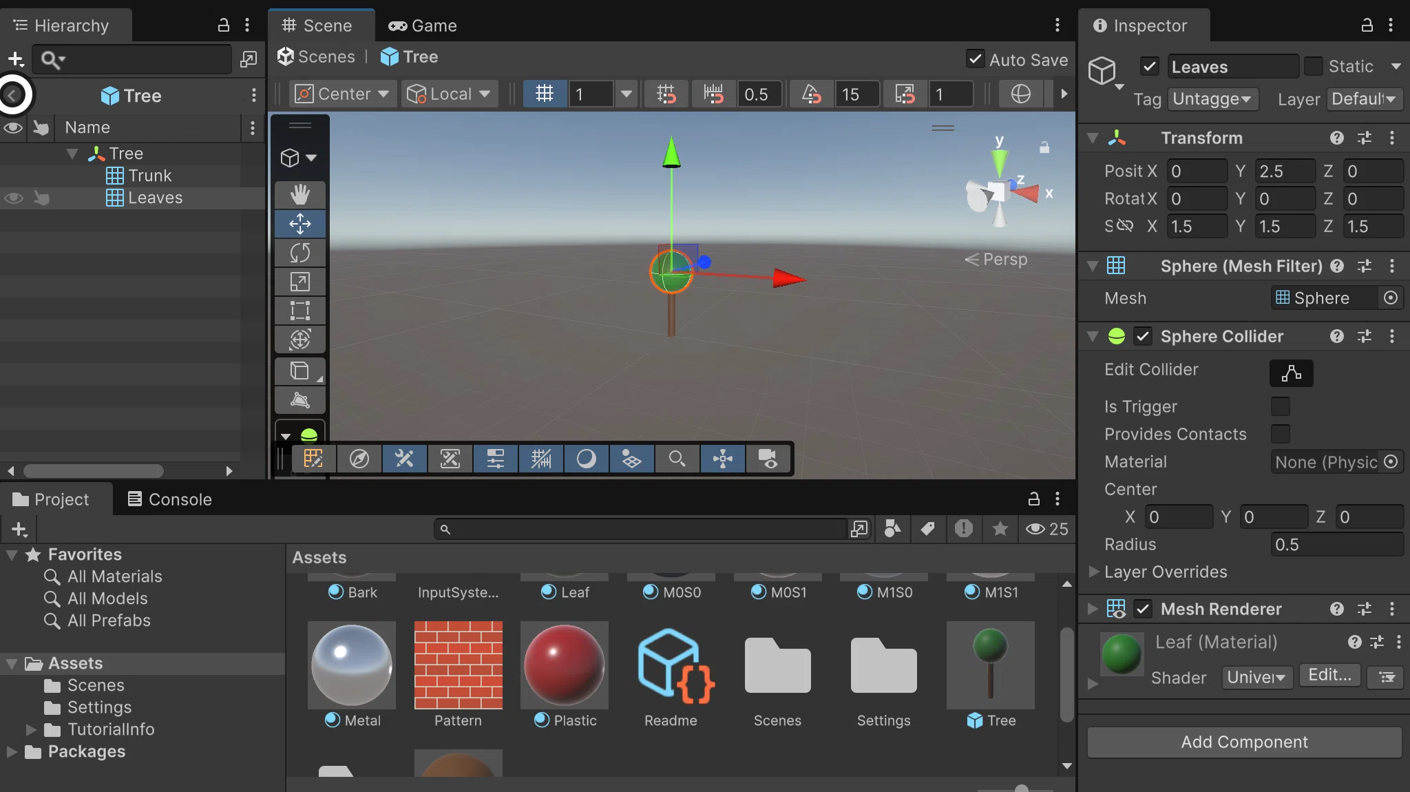 [Unity Basics Part 17] Prefab: Use one tree as a blueprint and change ...