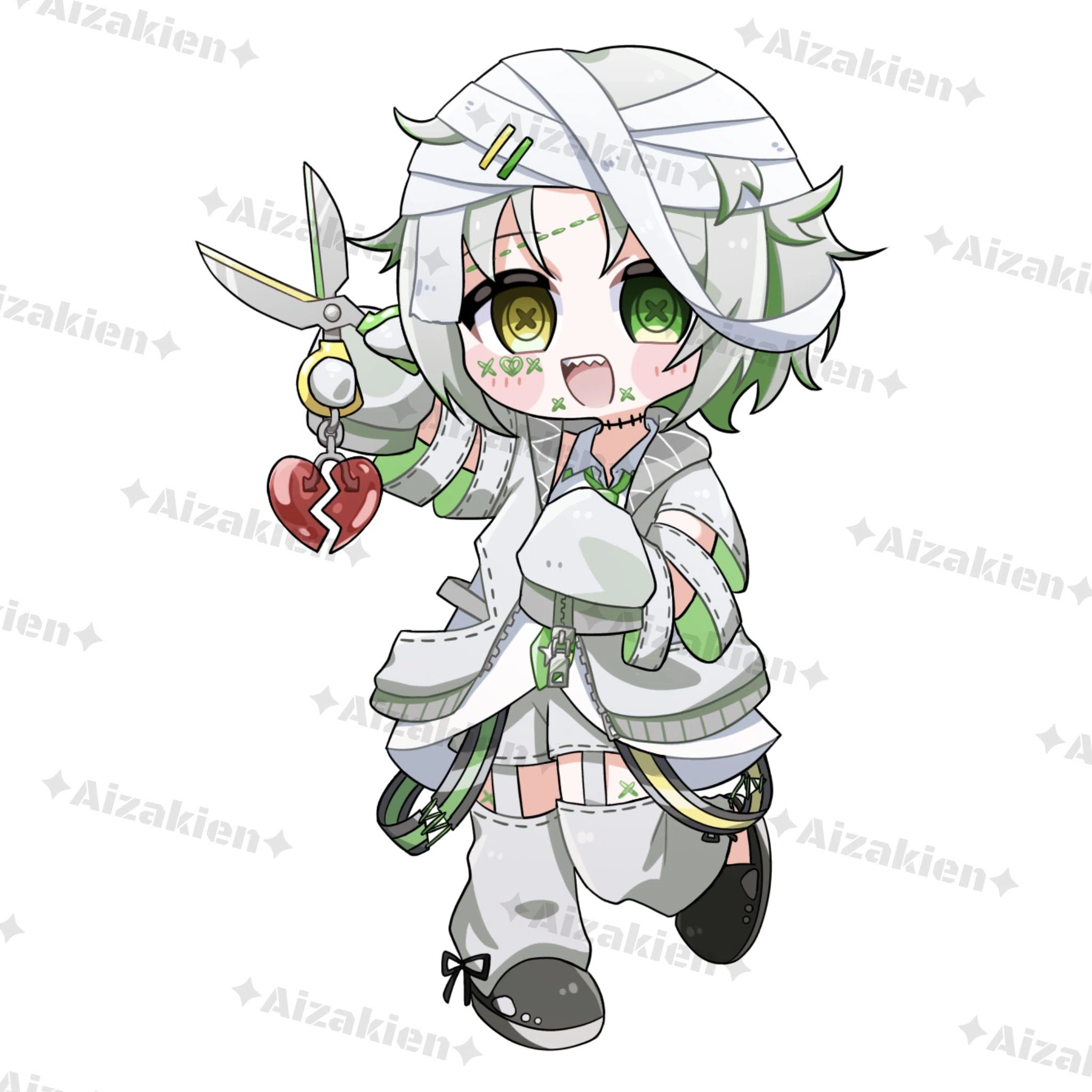 Original Work [Aisaien] Character Introduction｜🔼(はんぺん)