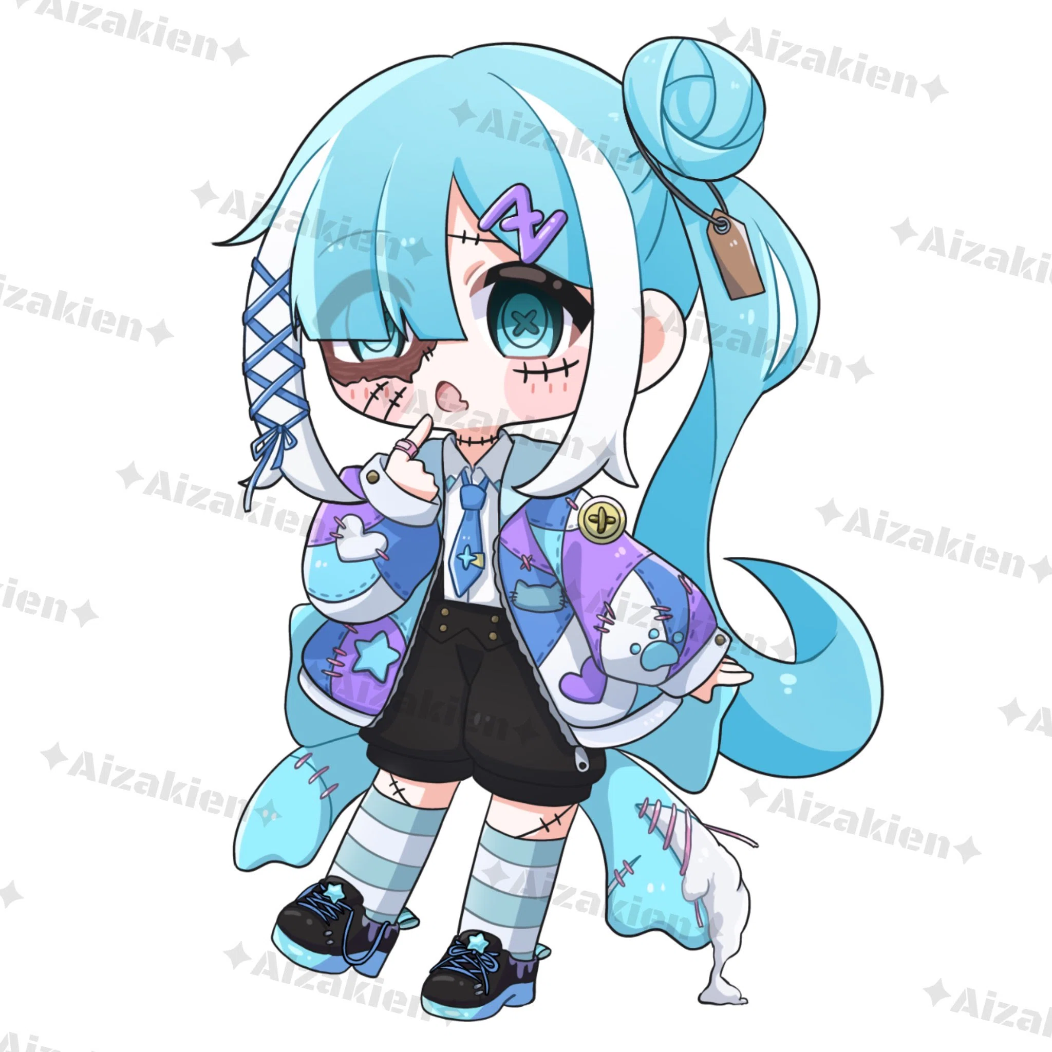 Original Work [Aisaien] Character Introduction｜🔼(はんぺん)