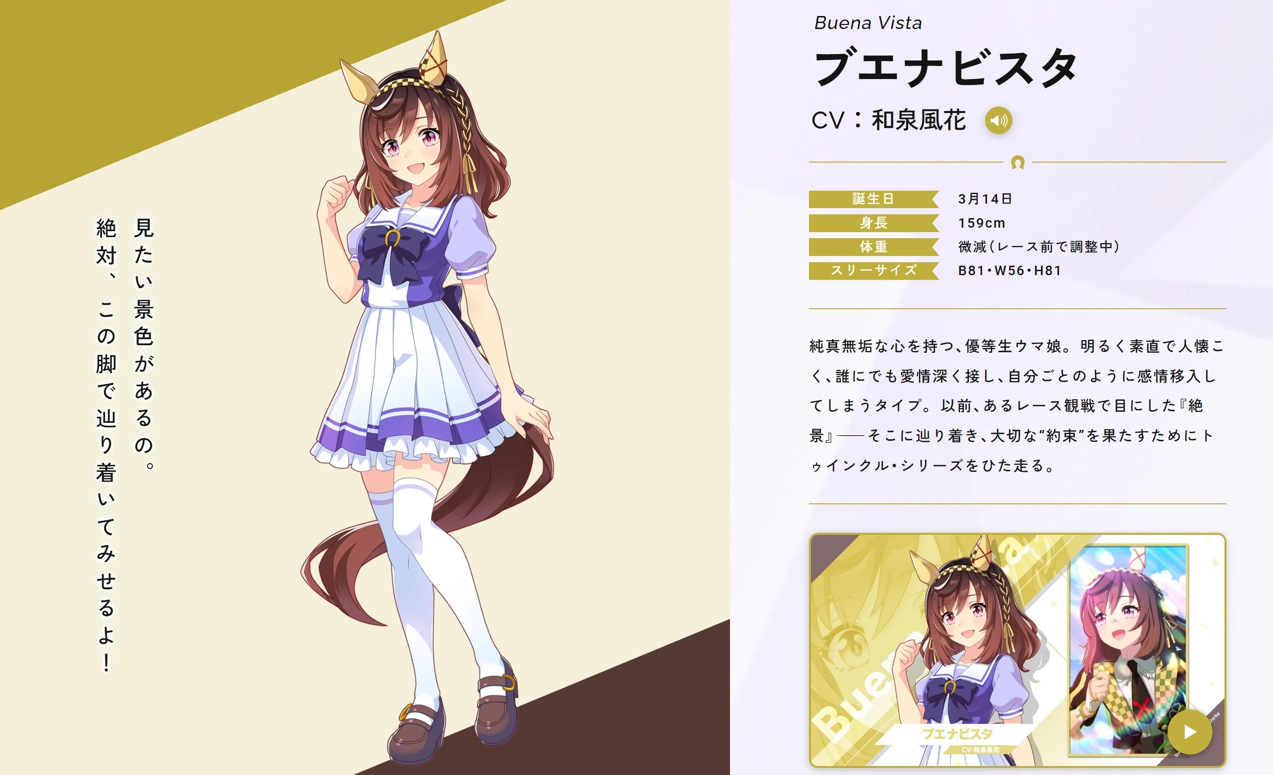 ブエナビスタは良いぞという話｜有馬
