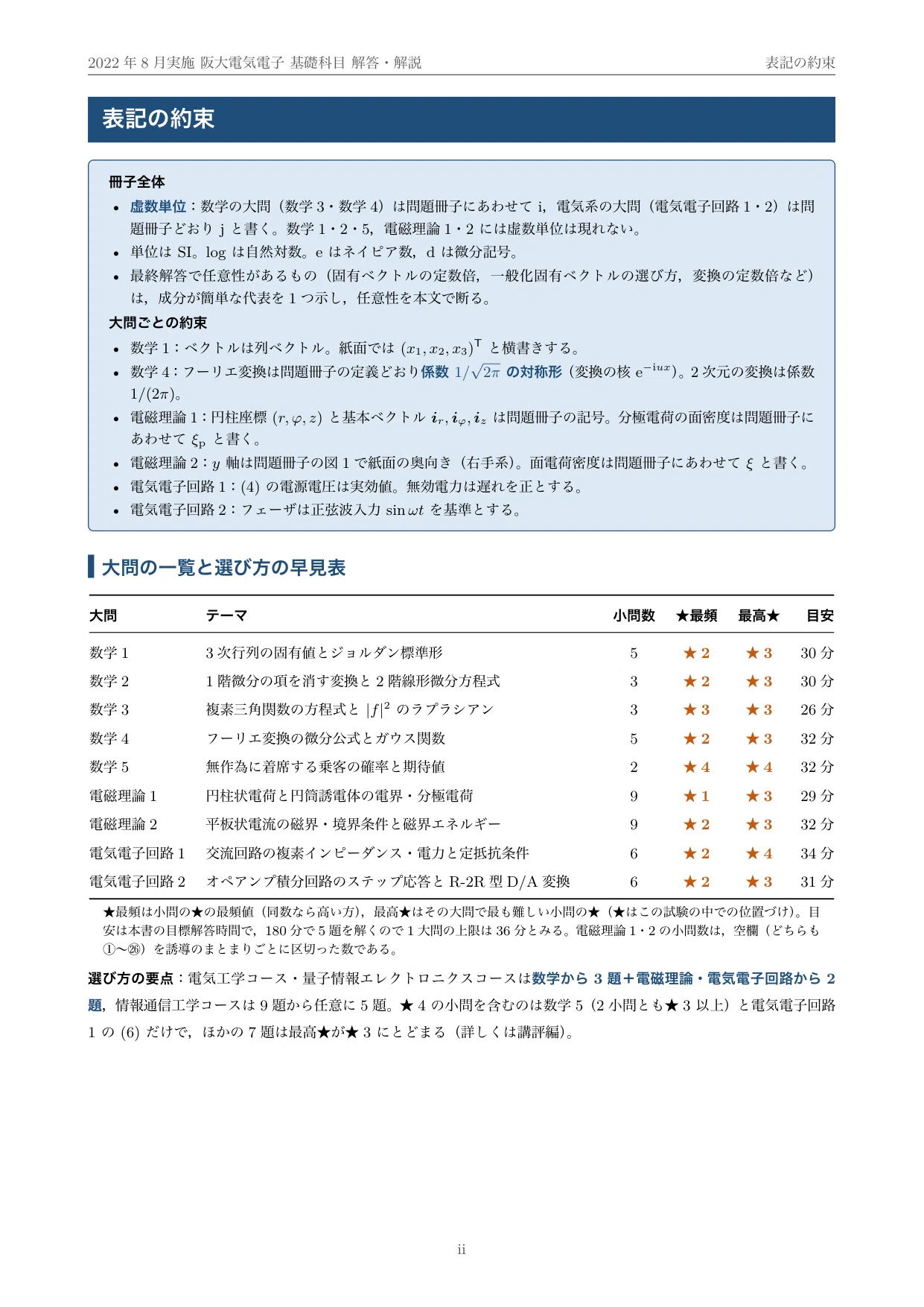 大阪大学 院試 電気電子 2023年度入試 過去問 解答・解説｜阪大 2022年