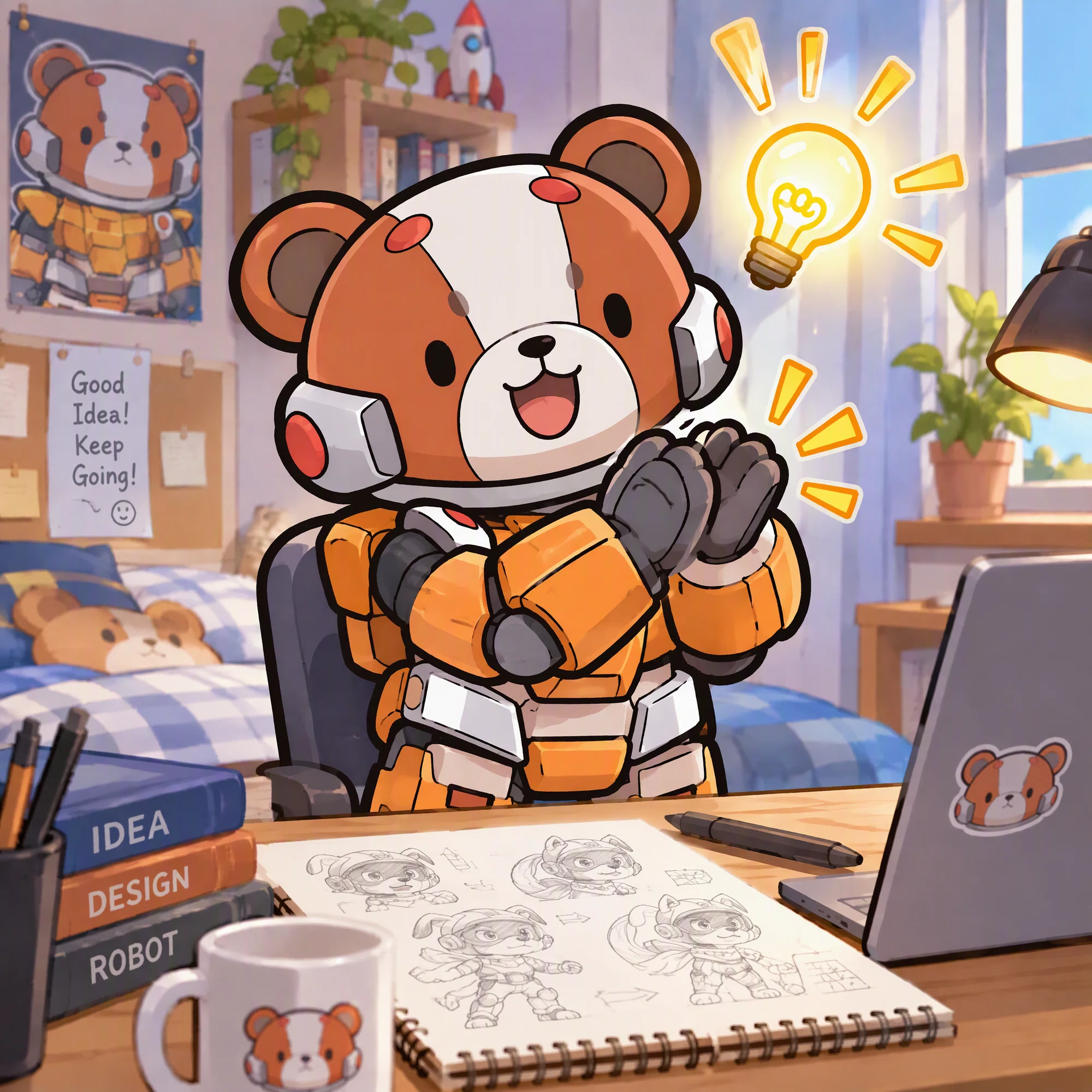 AIで犬ヒーローキャラを作って“SUZURI”に出品するまでやってみた【ワン