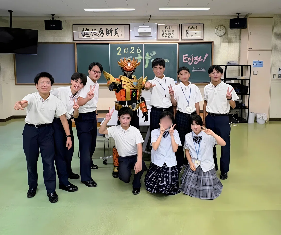 Note From Council Friends from Miyazaki Came to Our School Festival!|永田啓樹 | ながたひろき