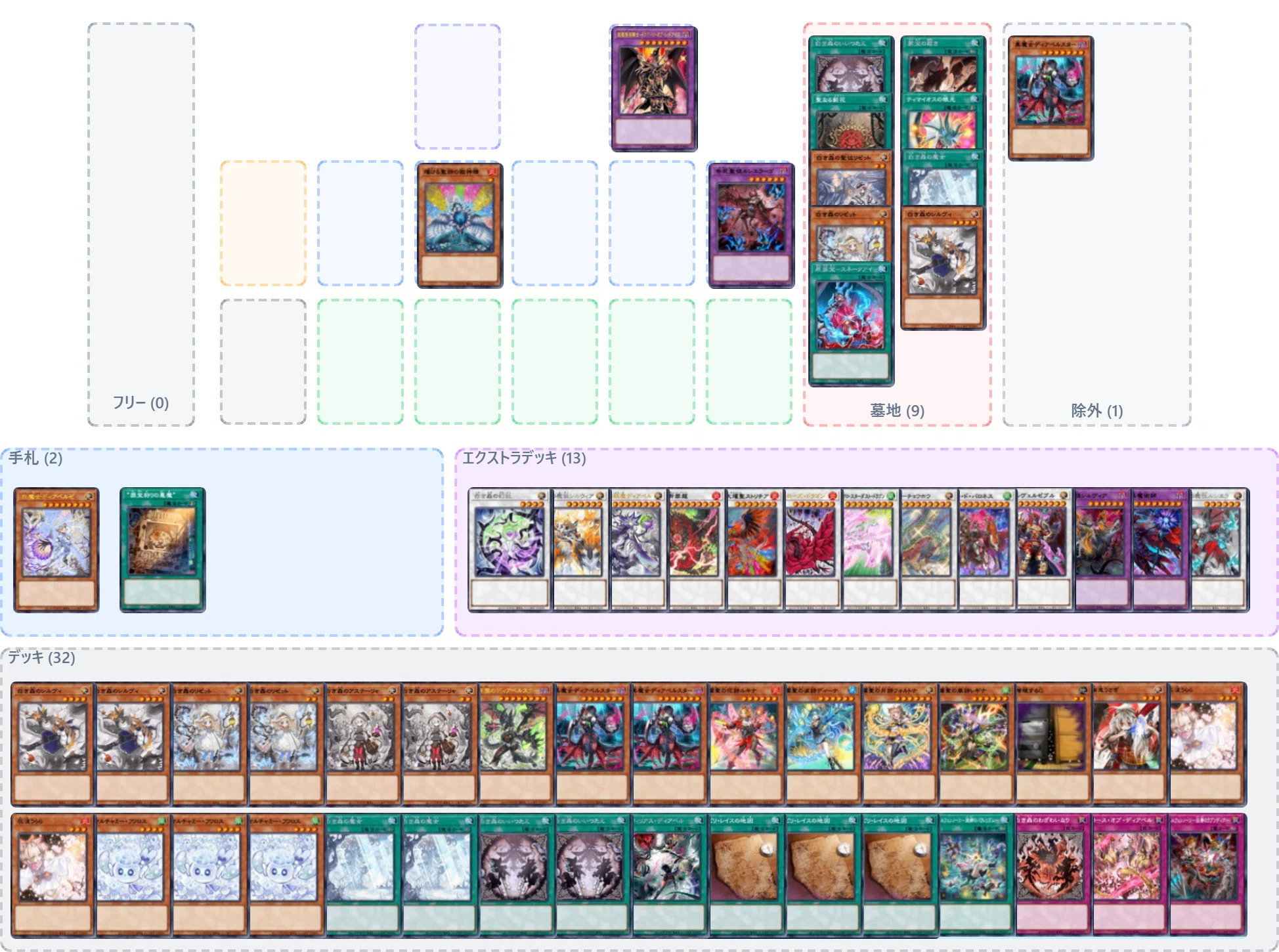 遊戯王　デッキ　白き森　アザミナ　エルフェンノーツ　[04732] 遊戯王】白き森眼光アザミナエルフェンノーツ｜よしこ鳥