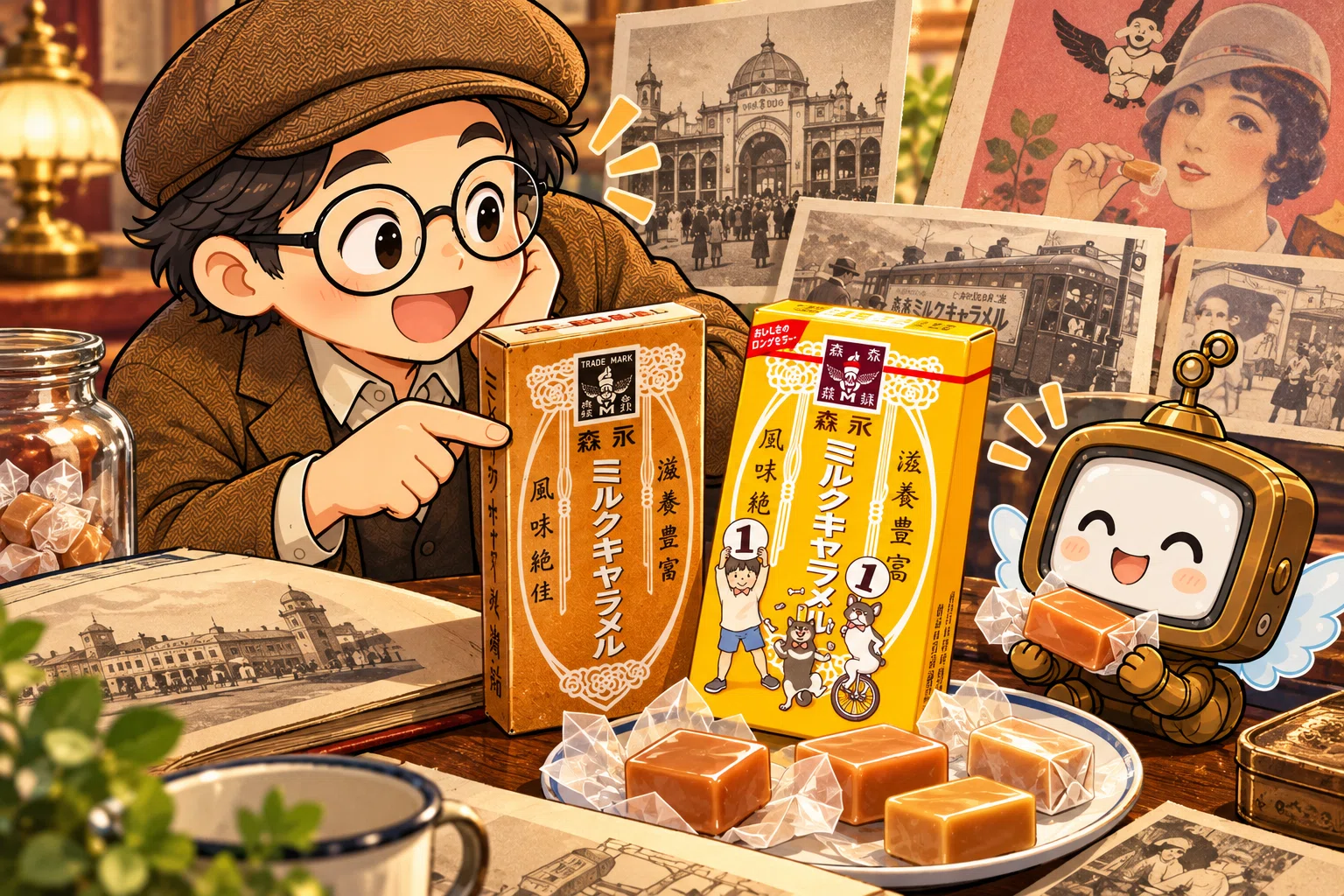 黄色い箱には理由がある――森永ミルクキャラメル、知られざる12の