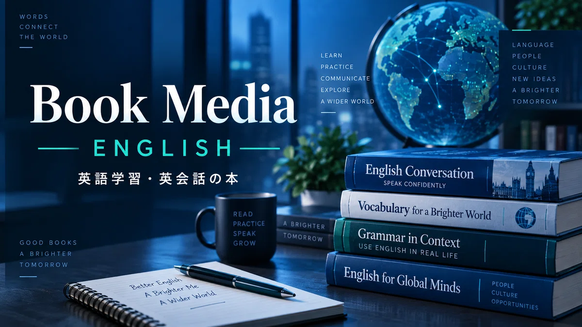 TOEIC・英会話・英文法、目的から英語学習本を探す。Book Media