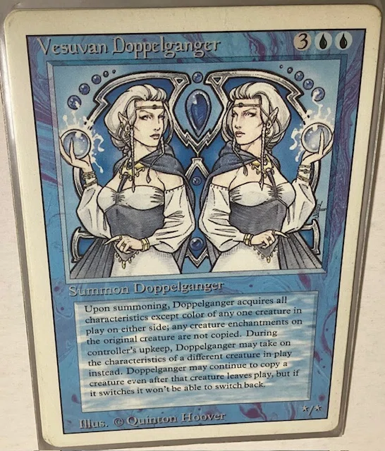昔のデッキ　まとめ MTG マジックザギャザリング　その1 伝説カードはデッキに1枚が常識だったような。マジックザギャザリング