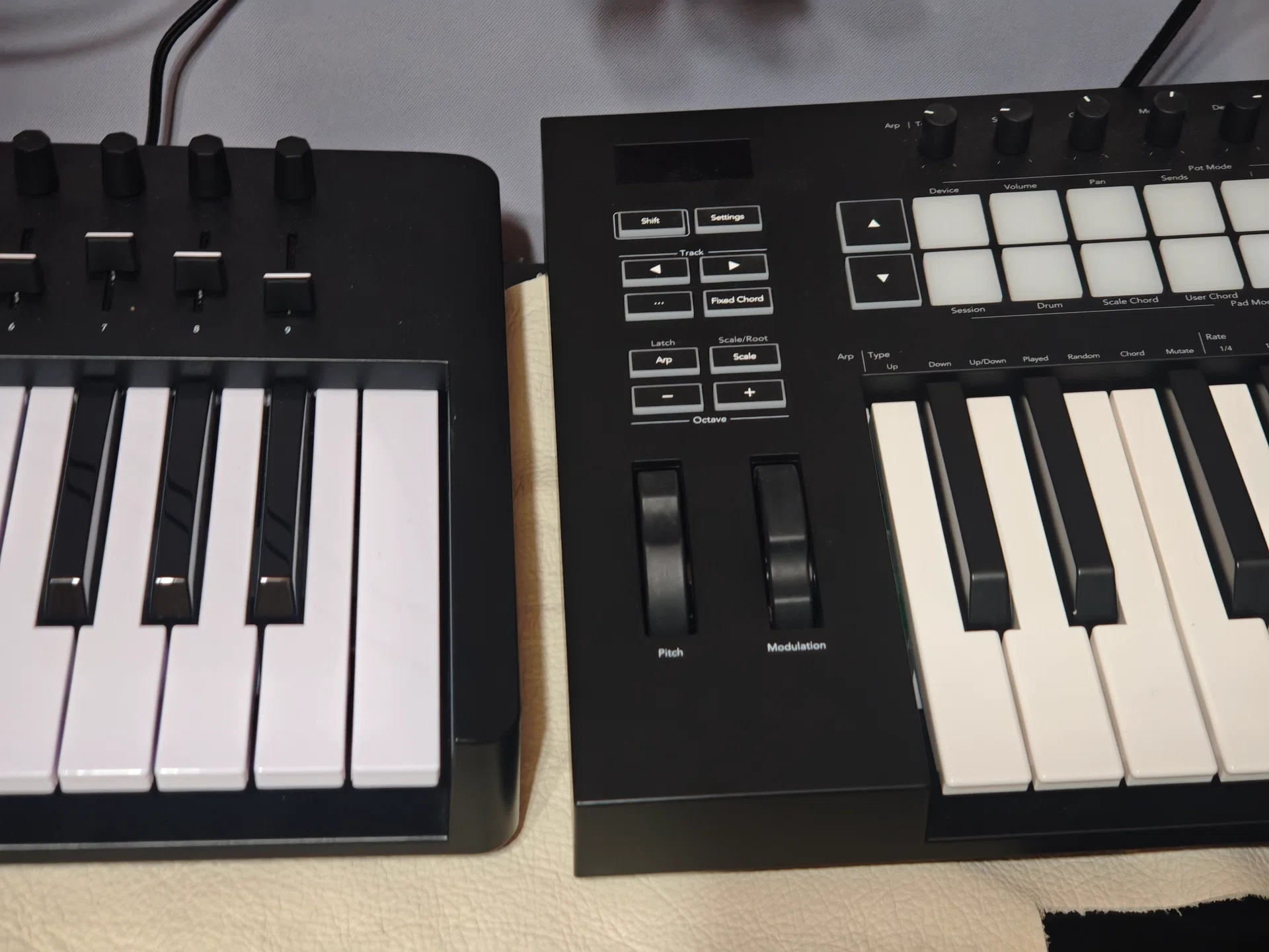 Arturia KeyLab Essential 61 mk3自費実機レビュー、ハードウェア編 Arturia KeyLab Essential 61 mk3自費実機レビュー、ハードウェア編