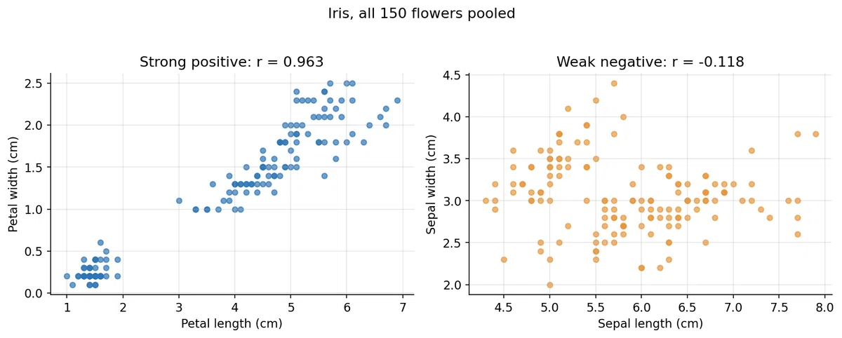 The Relationship Between Two Variables — What Correlation Coefficients ...