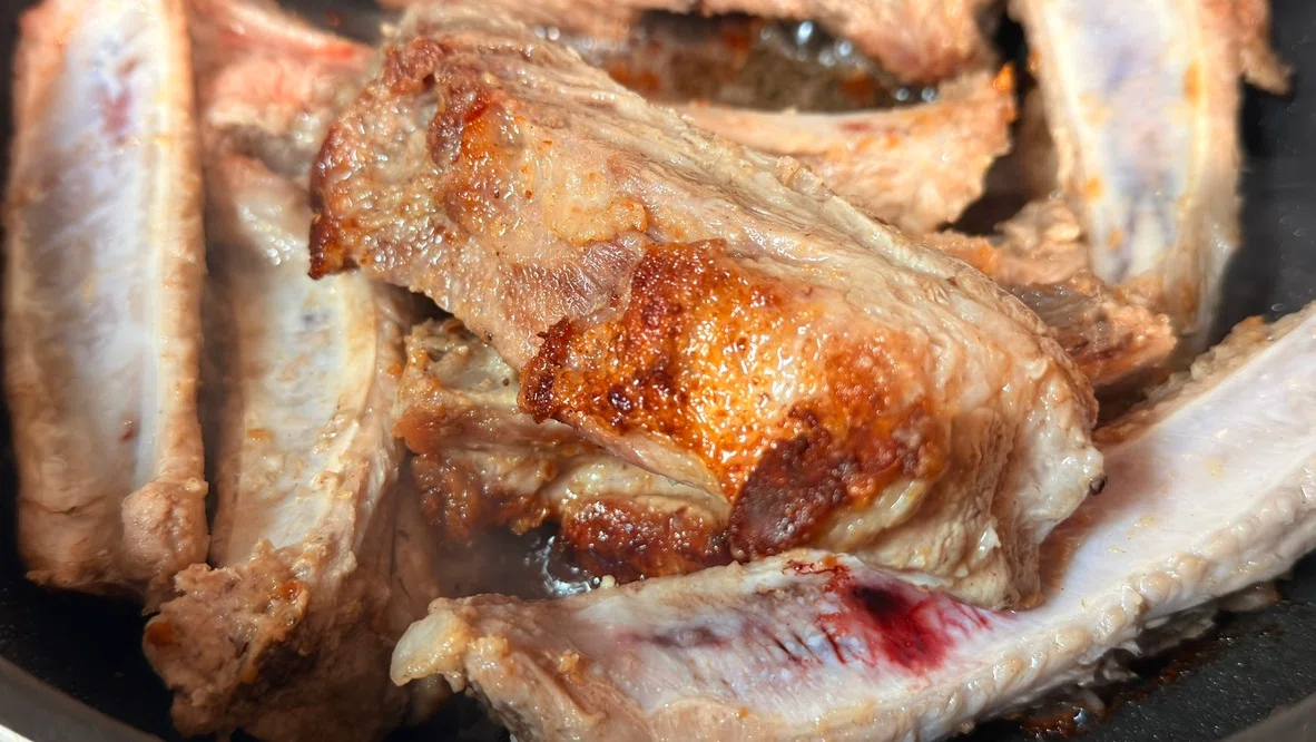 For a lonely night, spare ribs.｜まさおに