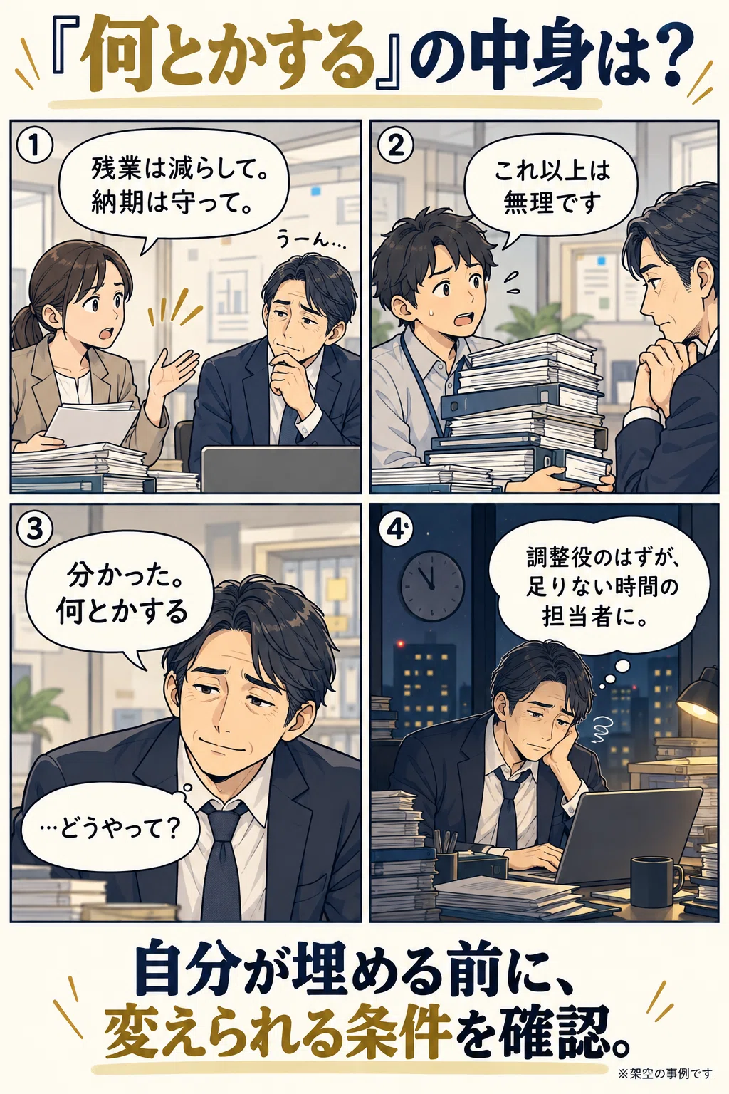 For managers caught between the company and their subordinates, both of ...