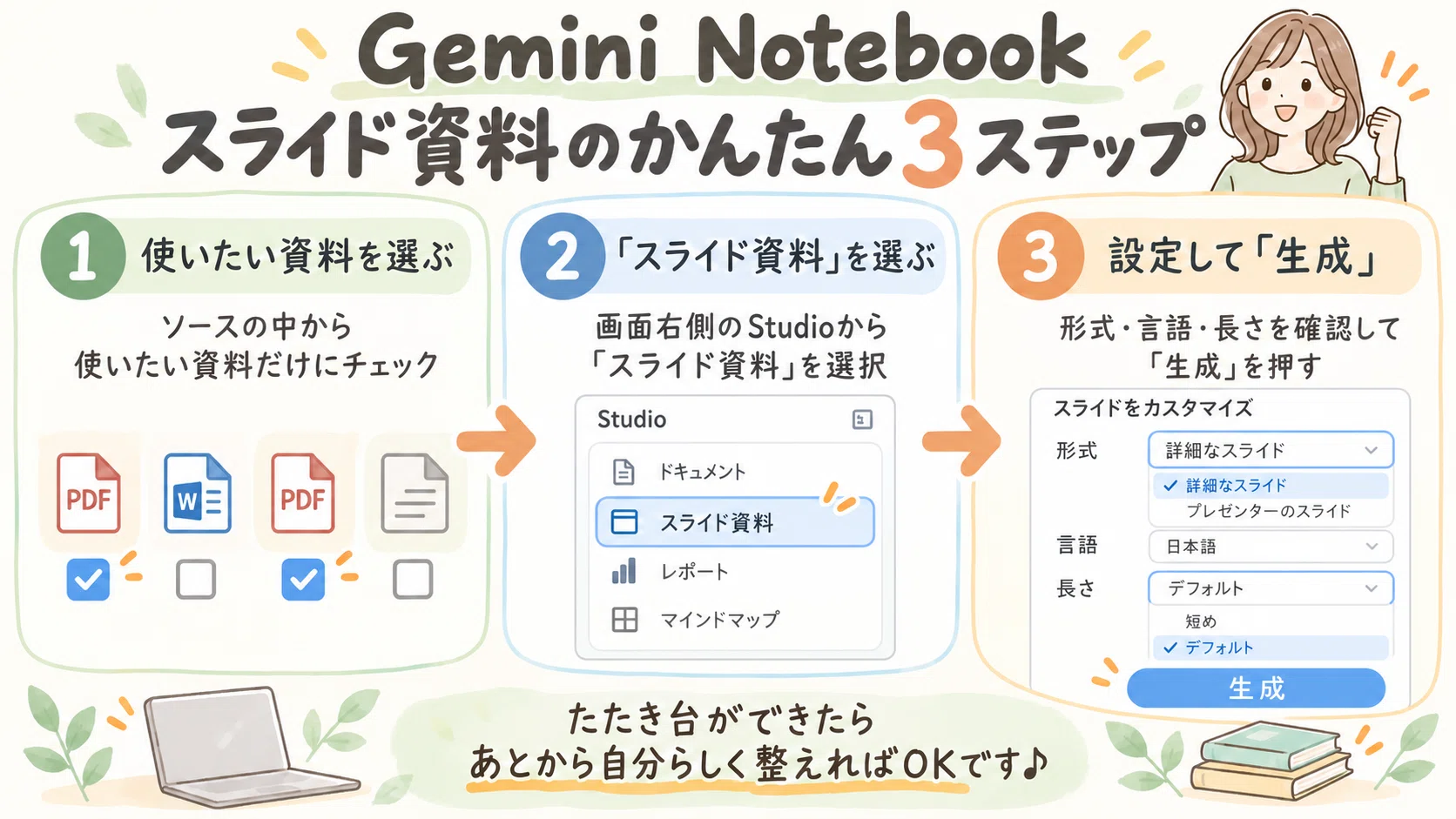 What are Gemini Notebook slide presentations? | How to create a 'draft ...