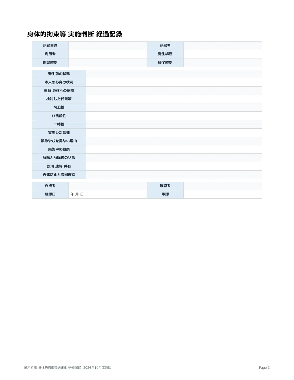 [Complete Set: From Judgment, Progress, to Discontinuation] Outpatient ...