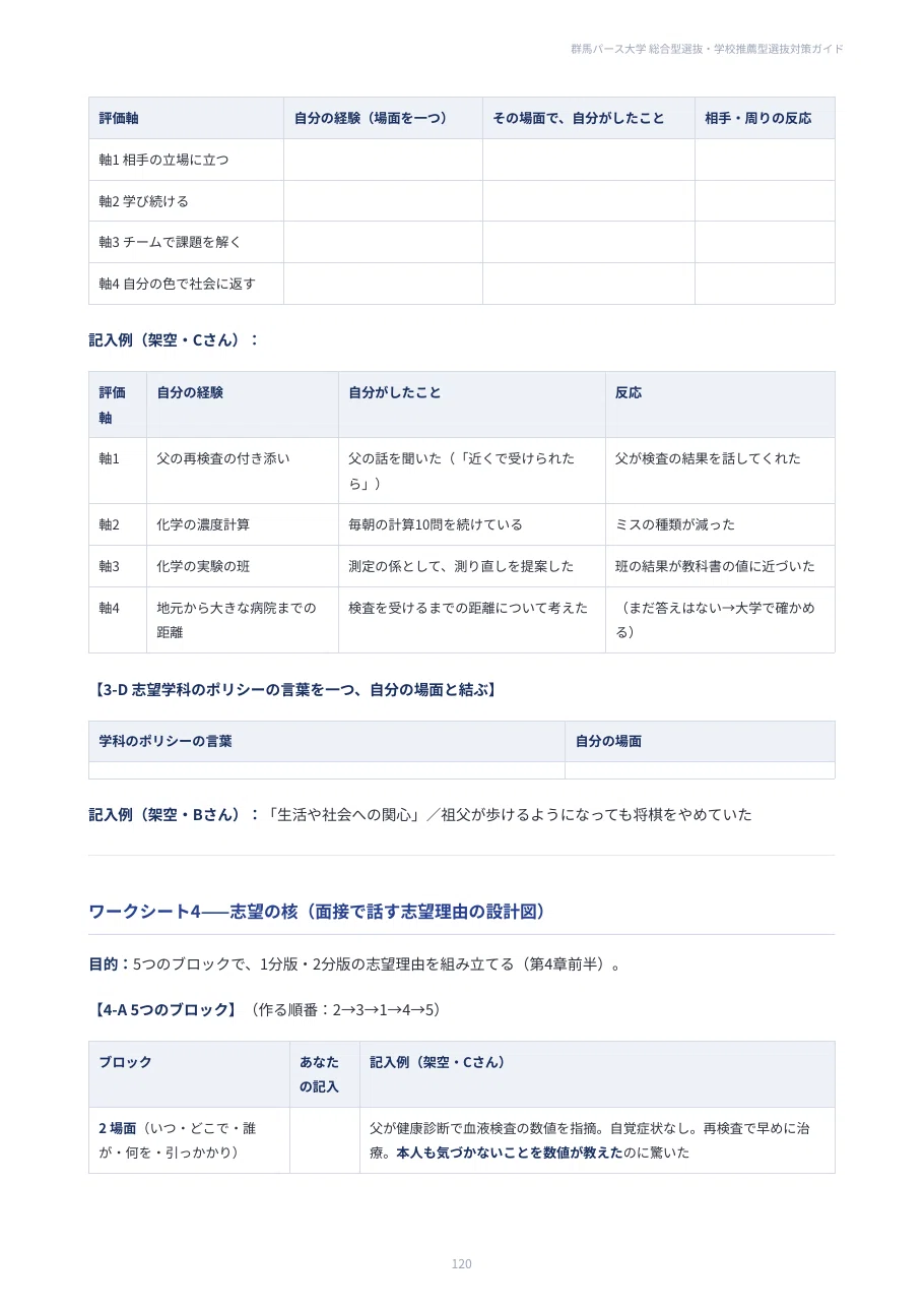 [Gunma Paz University] Comprehensive Selection II & School ...