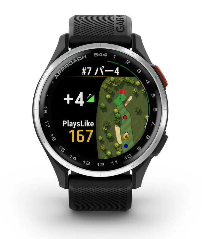 Garmin Approach S44 のレビュー・口コミ評判と特徴 42gの軽量AMOLEDで