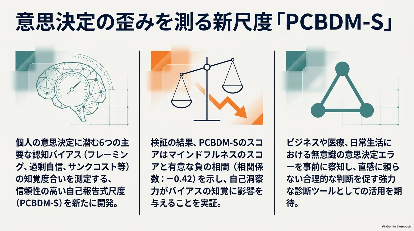 Are you aware of your own 'assumptions'? Introducing the 'PCBDM-S', a ...