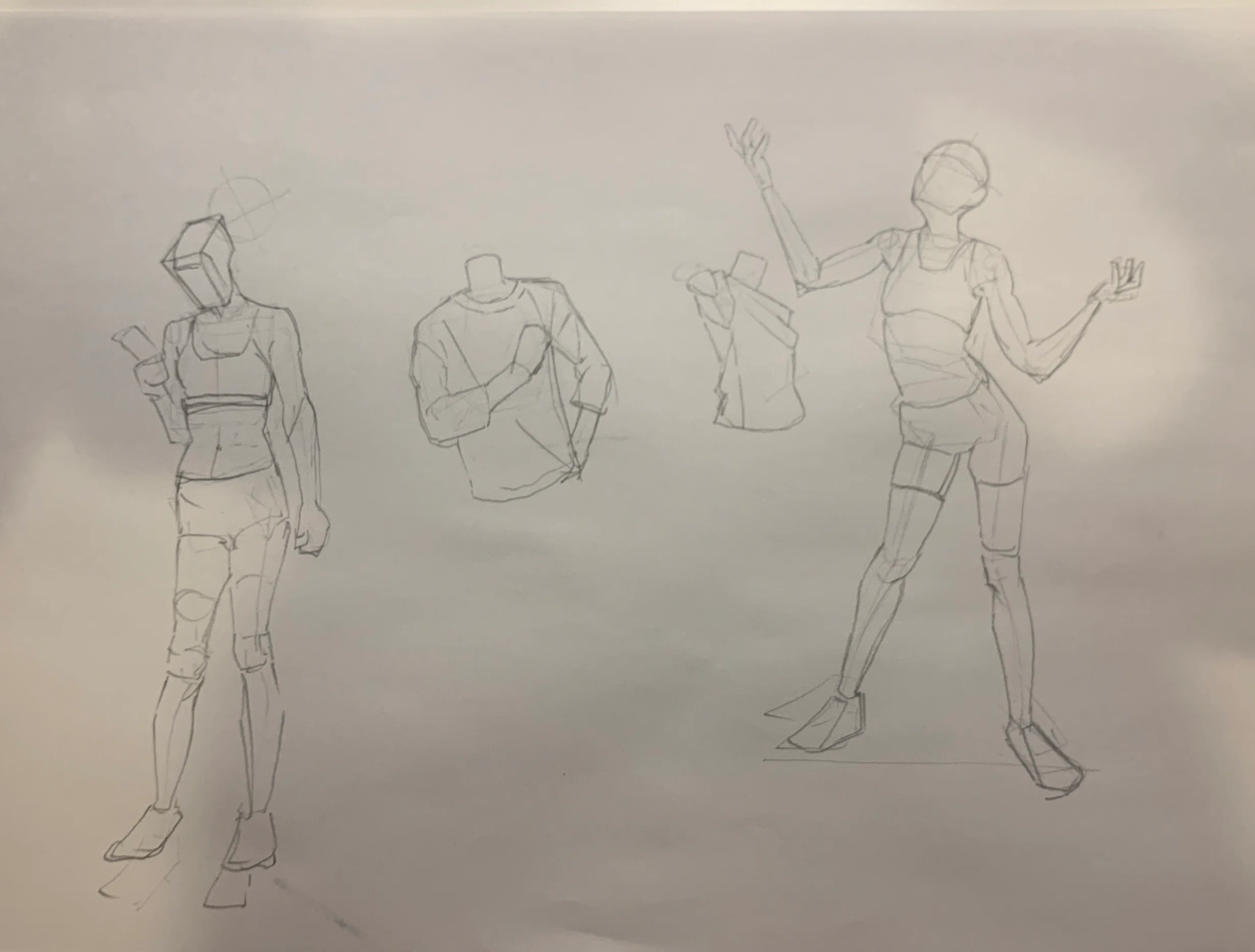 Drawing Practice | Day 219/365 | 157/1,000 Figures｜コスモスパース|毎日練習📐