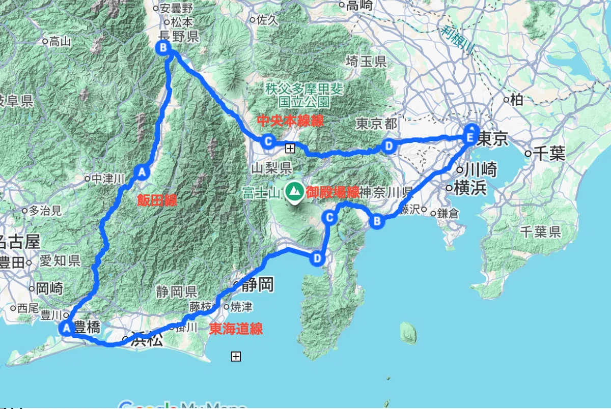 Dynamic Loop Transfer Making the Most of the 'Autumn Unlimited Ride Pass'. An Older Guy's ...